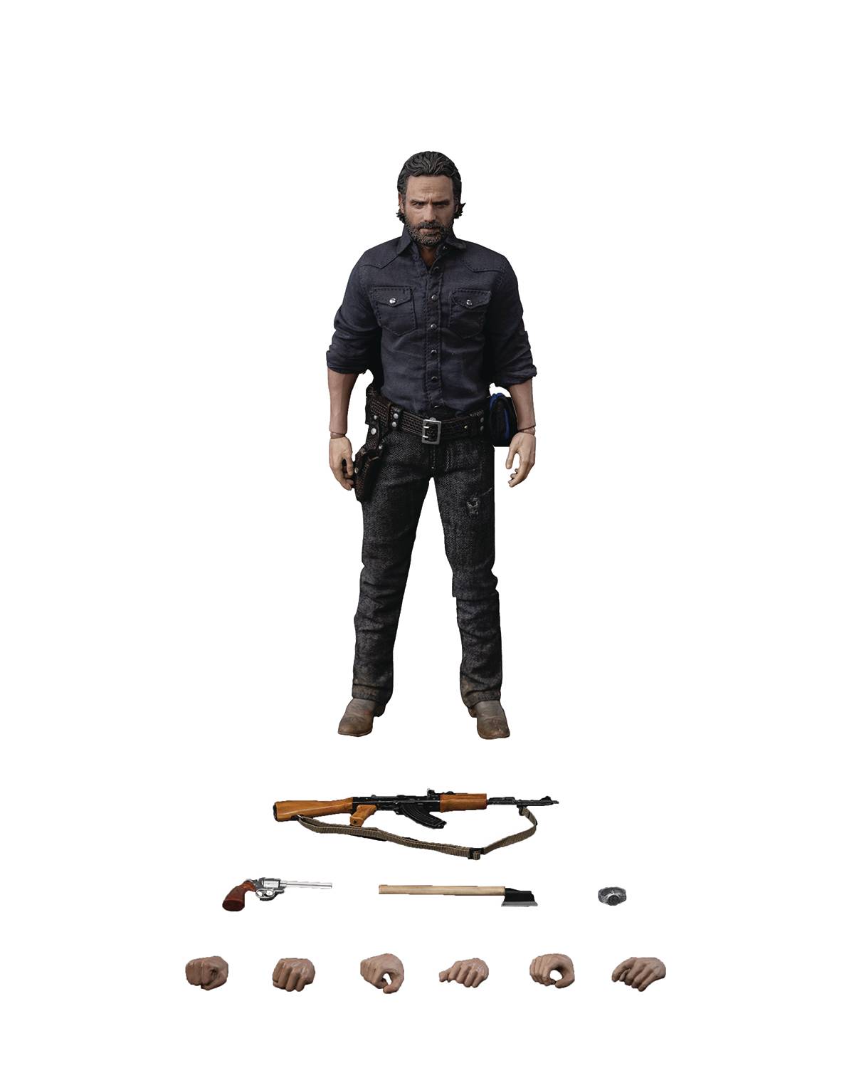 WALKING DEAD RICK GRIMES SEASON 7 1/6 SCALE AF (Net)