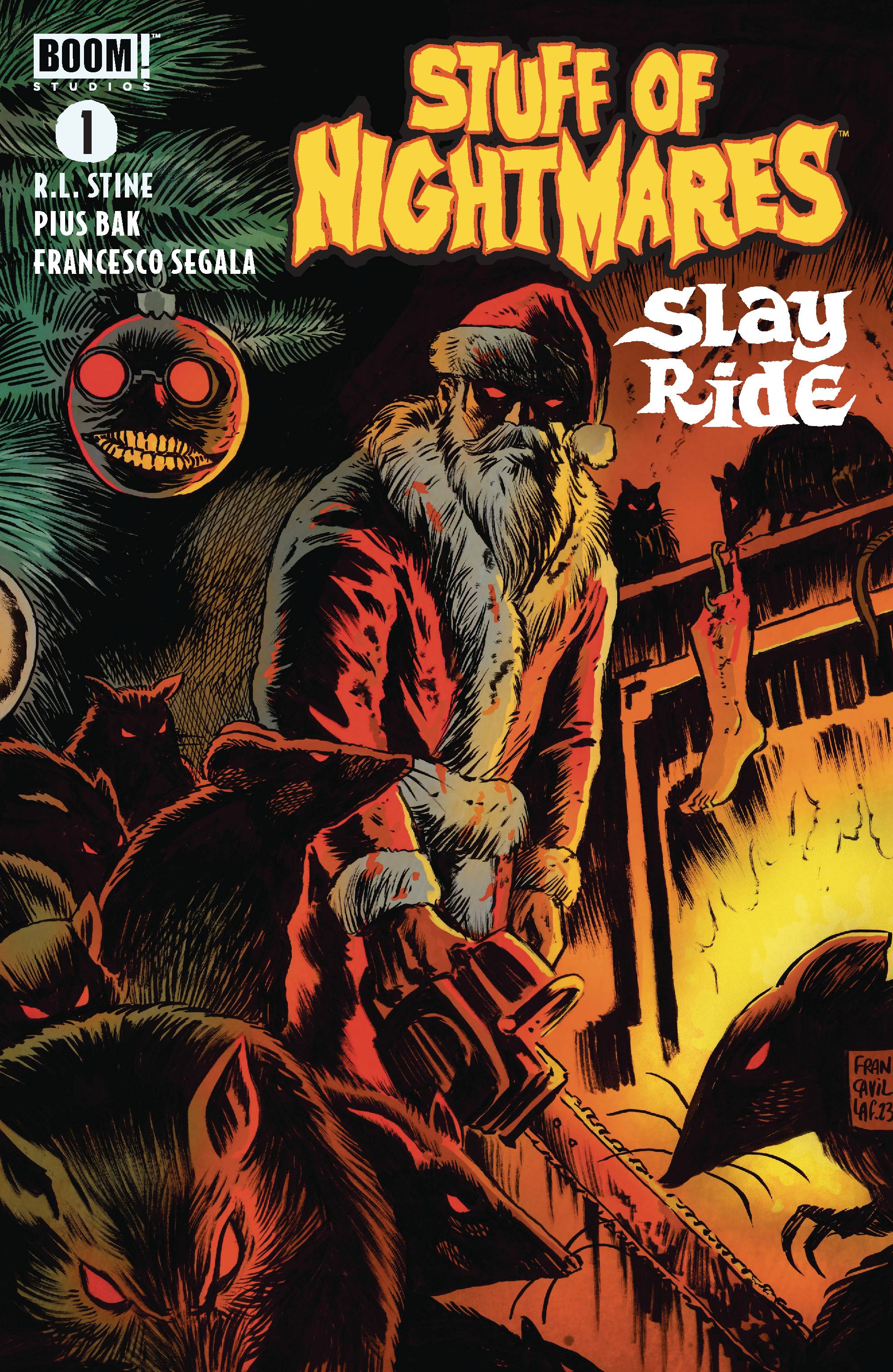 STUFF OF NIGHTMARES SLAY RIDE #1 CVR A FRANCAVILLA