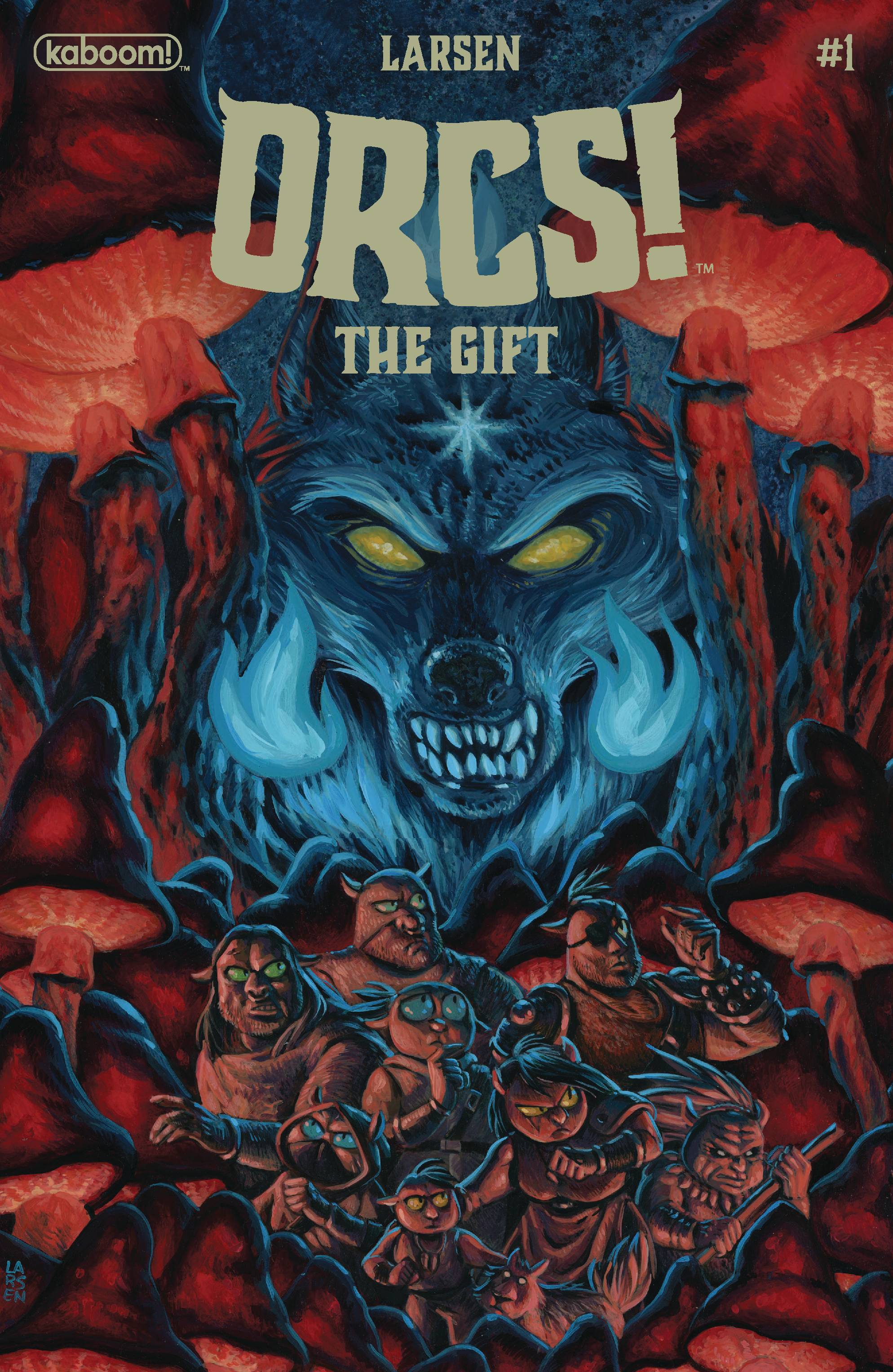 ORCS THE GIFT #1 (OF 4) CVR A LARSEN