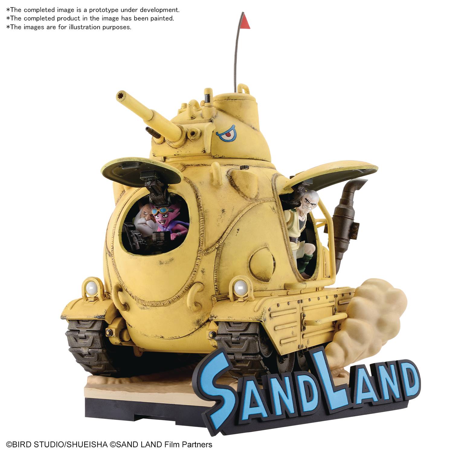 SAND LAND TANK 104 1/35 MDL KIT