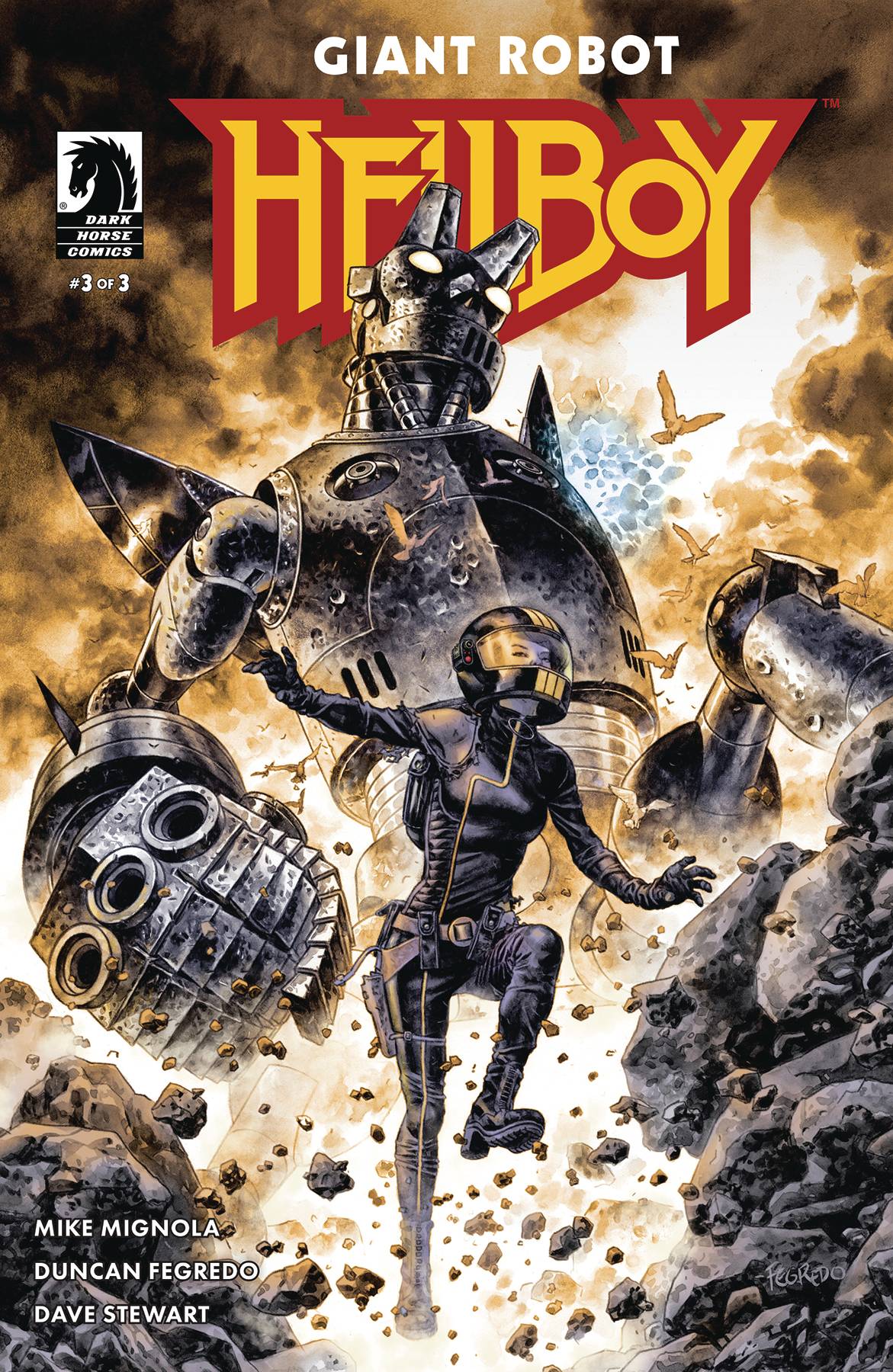 INTERVIEW: Inside GIANT ROBOT HELLBOY with Duncan Fegredo