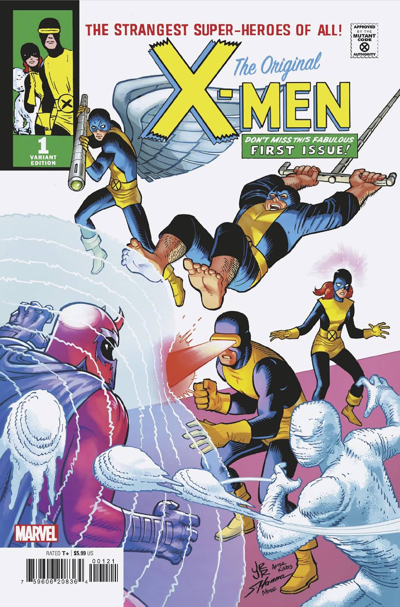 ORIGINAL X-MEN #1 JOHN ROMITA JR HOMAGE VAR