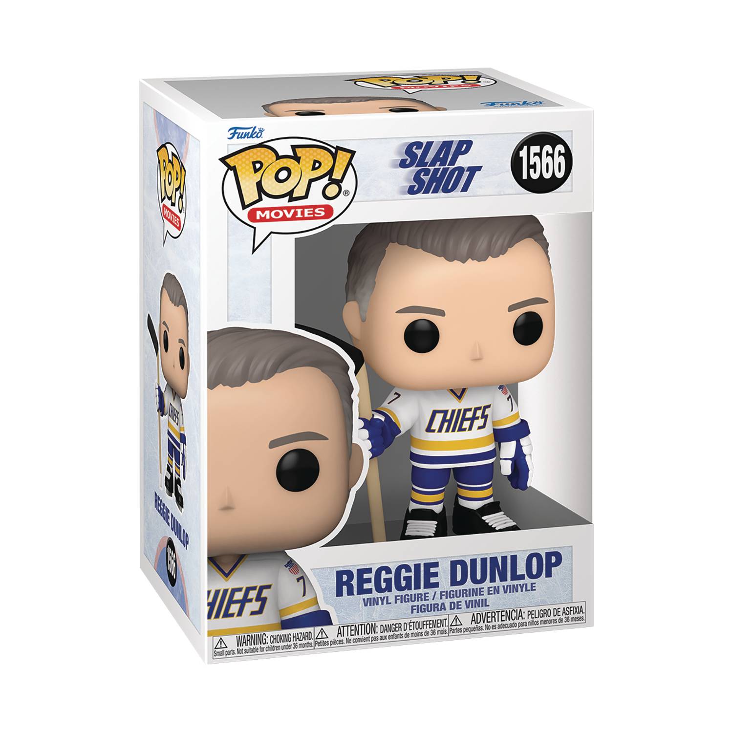 POP MOVIES SLAP SHOT REGGIE DUNLOP VIN FIG