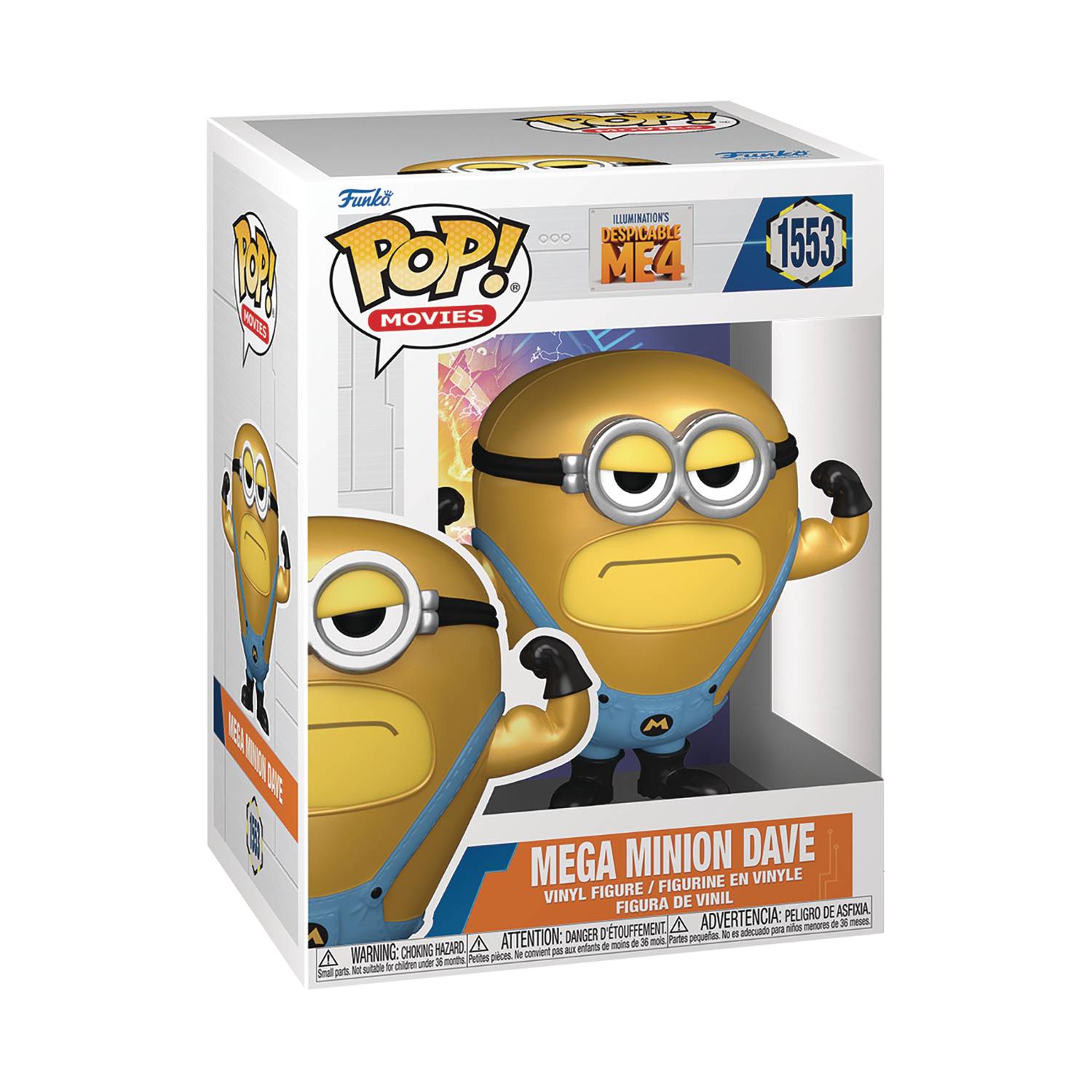 POP MOVIES DESPICABLE ME 4 SUPER DAVE VIN FIG