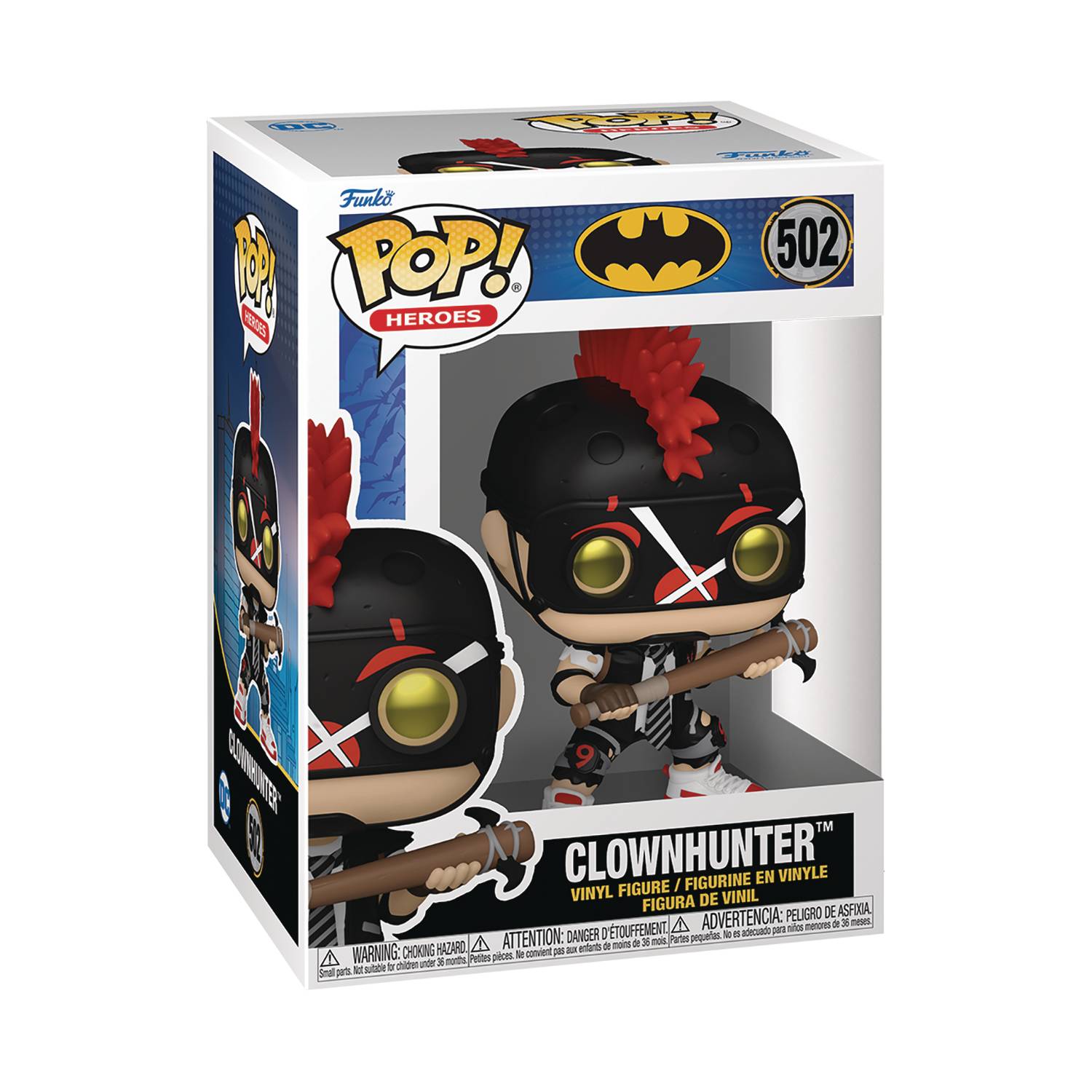 POP HEROES BATMAN WAR ZONE CLOWNHUNTER VIN FIG