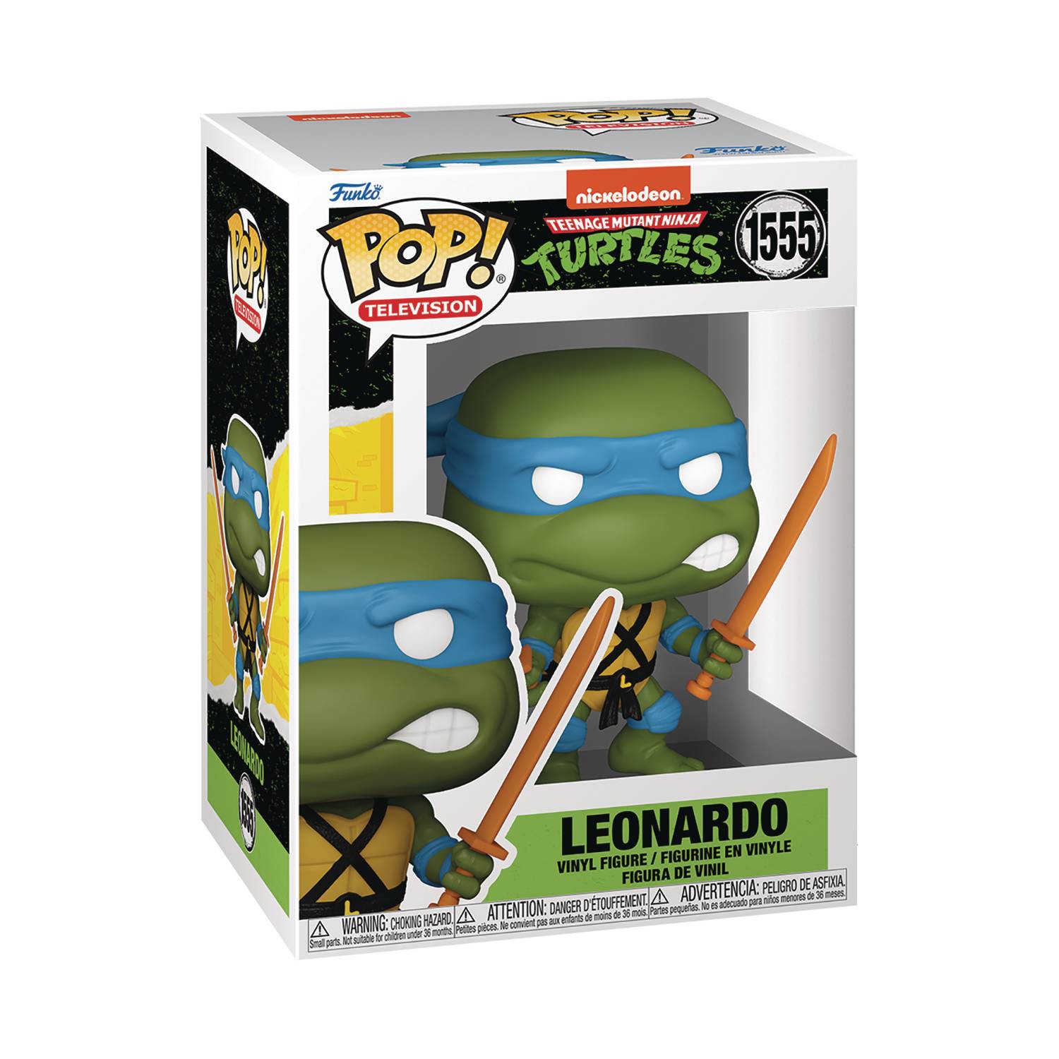 POP TV TMNT S4 LEONARDO VIN FIG