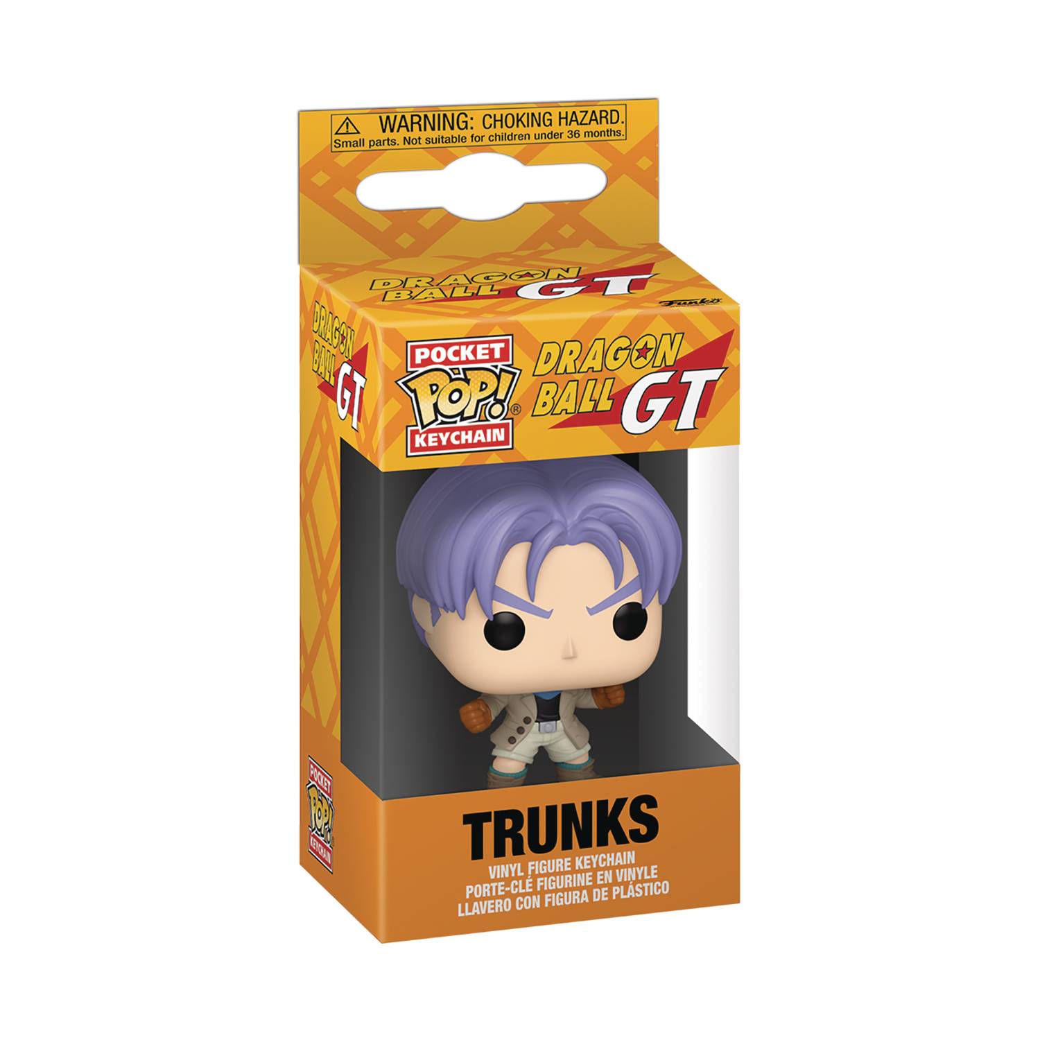 POP KEYCHAIN DRAGONBALL Z GT TRUNKS VIN FIG