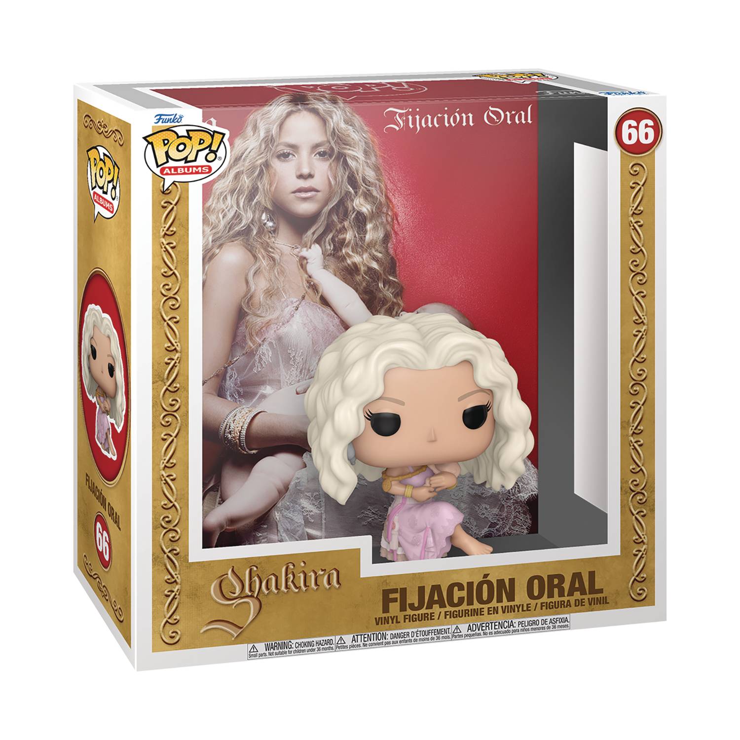 POP ALBUMS SHAKIRA O FIXATION VOL 1 VIN FIG