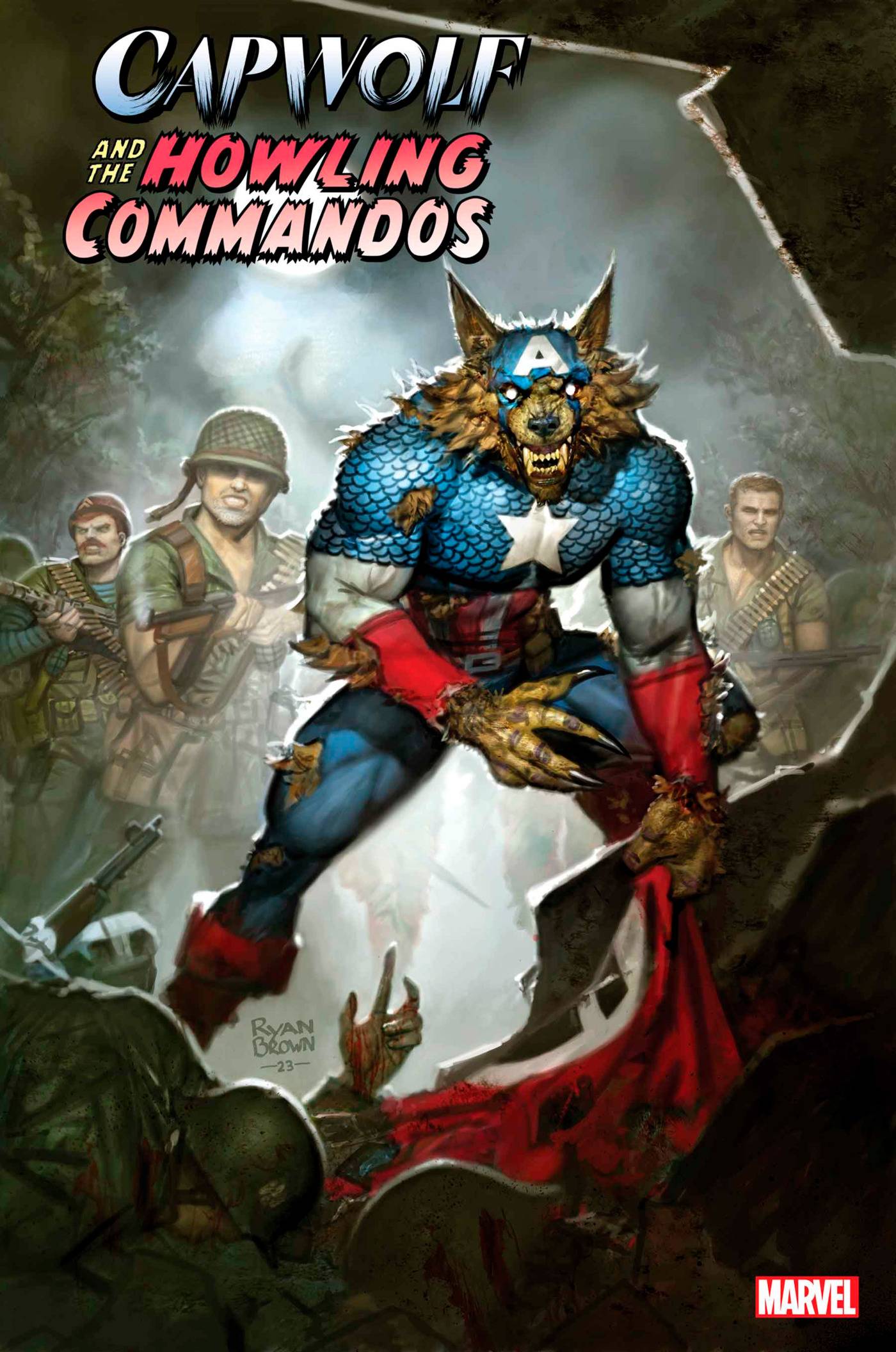 CAPWOLF HOWLING COMMANDOS #4