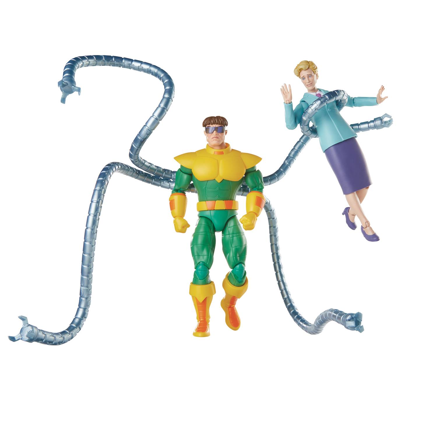 SPIDER-MAN LEGENDS VHS DOC OCK & AUNT MAY 6IN AF 2PK CS (NET