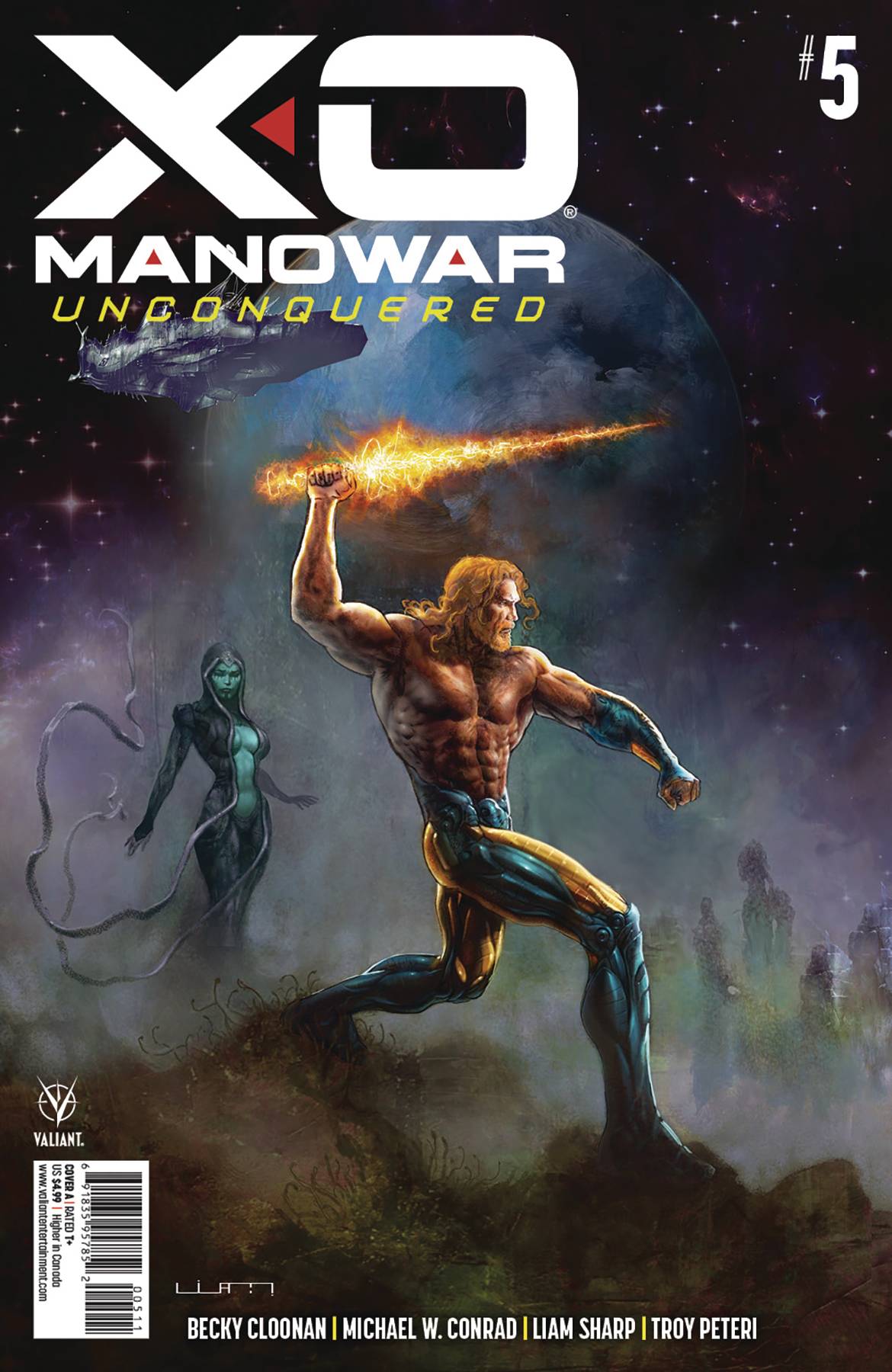 X-O MANOWAR UNCONQUERED #5 CVR A SHARP