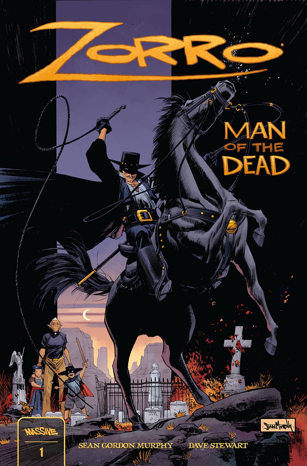 ZORRO MAN OF THE DEAD #1 (OF 4) CVR A MURPHY (MR)