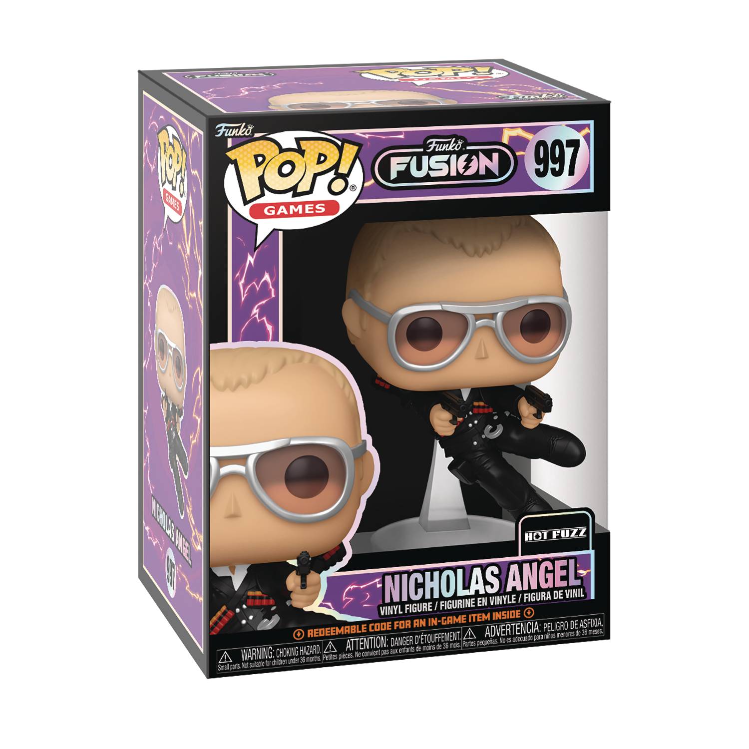 POP GAMES FUNKO FUSION NICHOLAS ANGEL VIN FIG