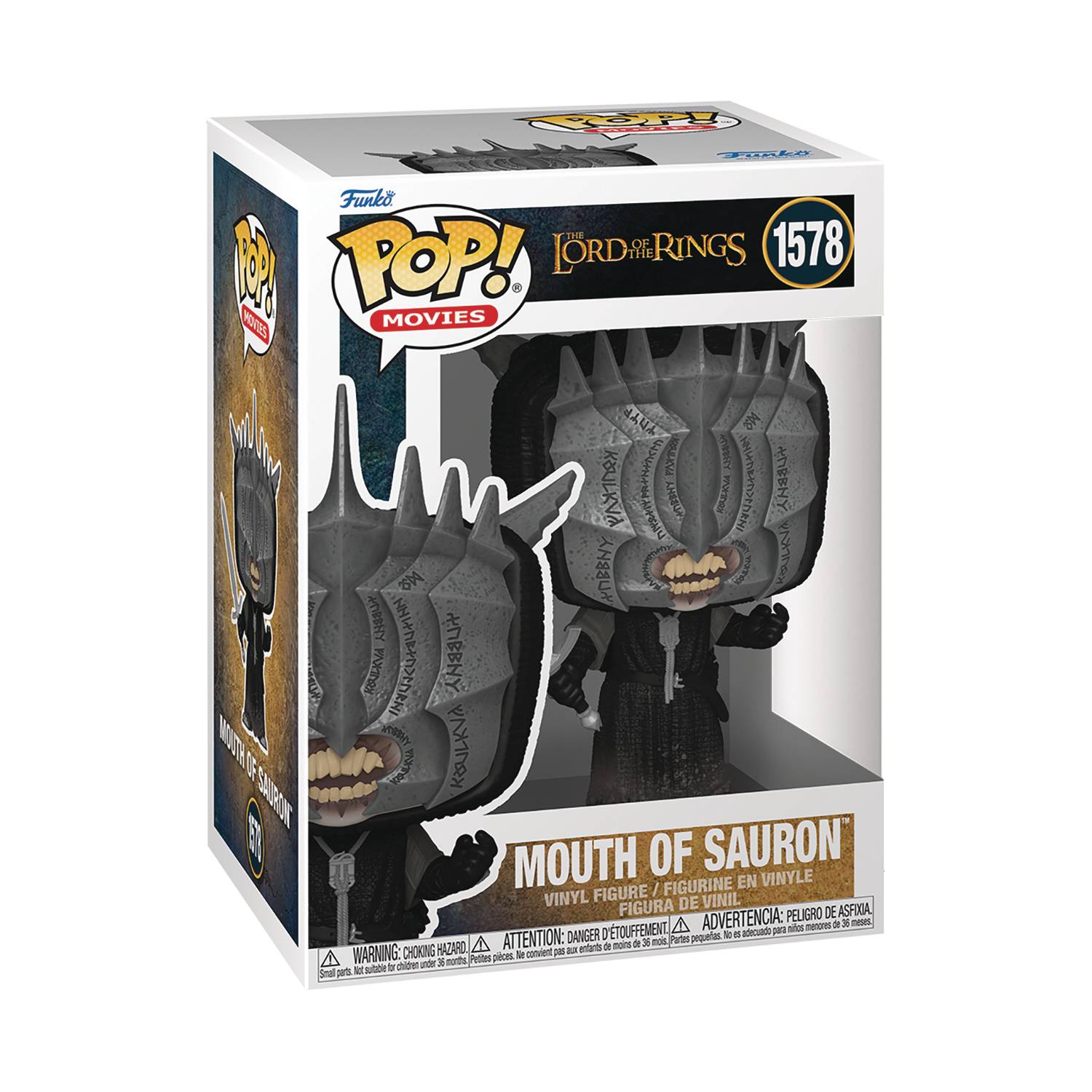 POP MOVIES LORD OF THE RINGS MOUTH OF SAURON VIN FIG