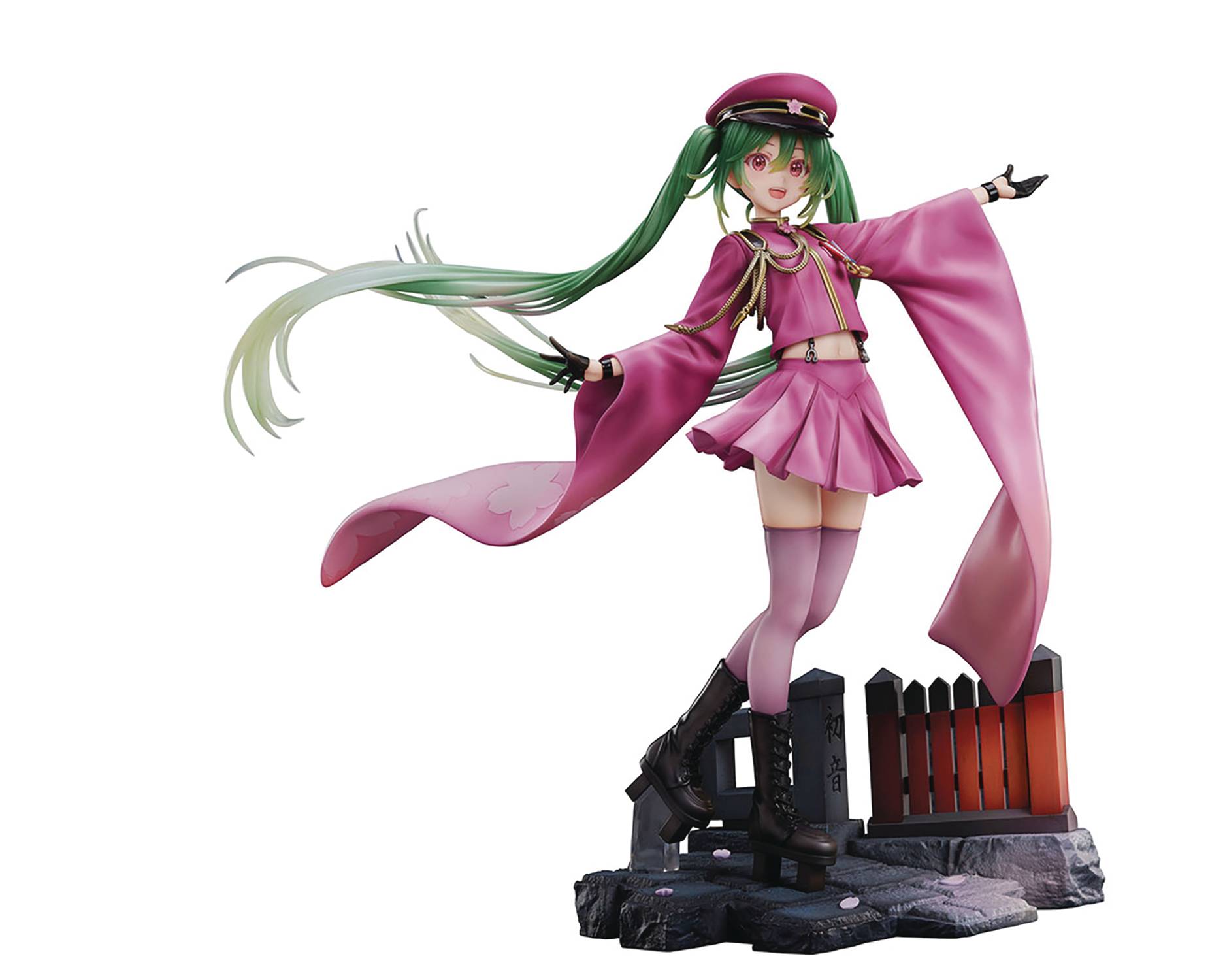 SEP239402 - HATSUNE MIKU SENBONZAKURA 10TH ANNIVERSARY 1/7 PVC FIG 