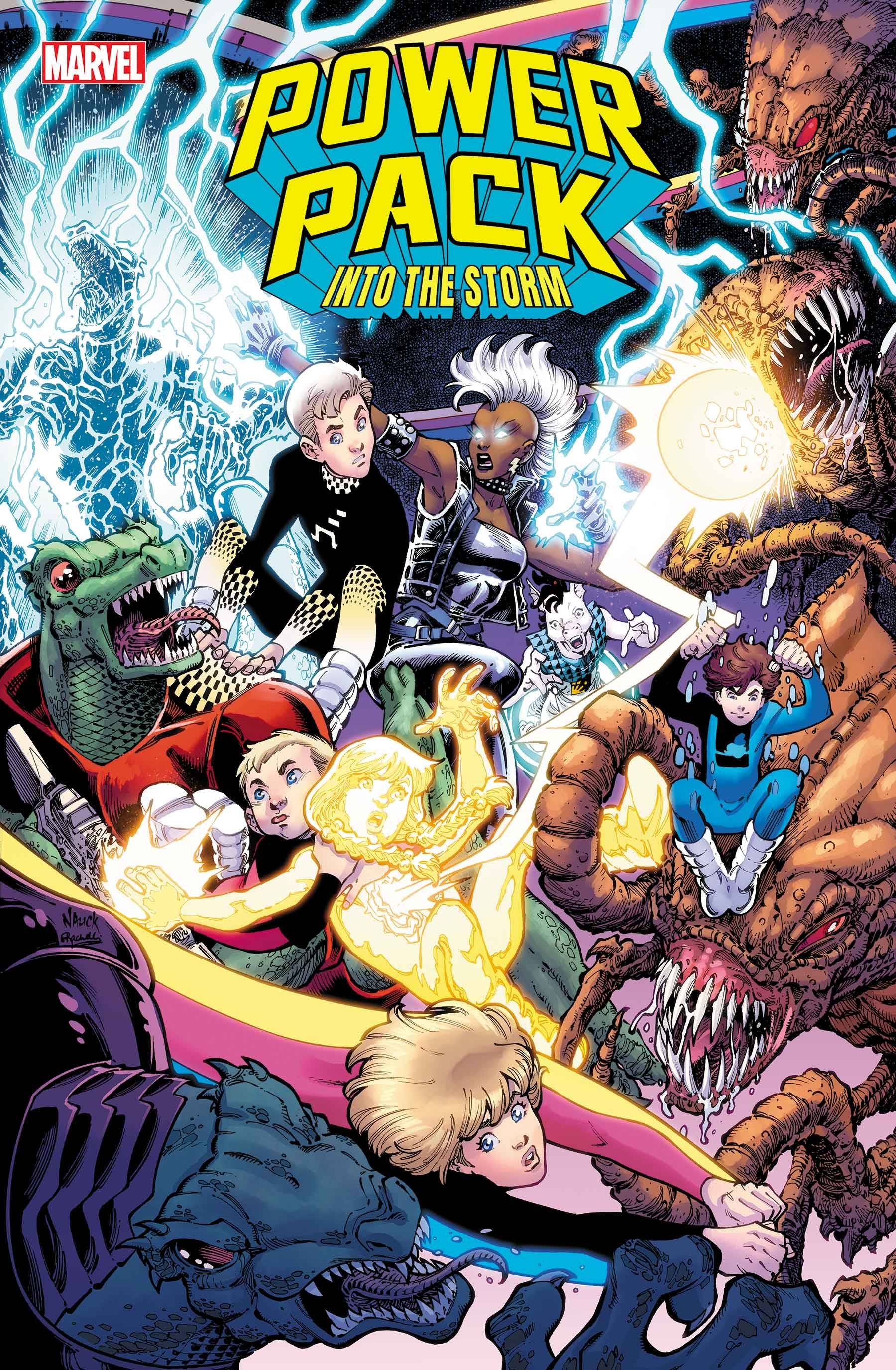 POWER PACK INTO THE STORM #3 TODD NAUCK VAR