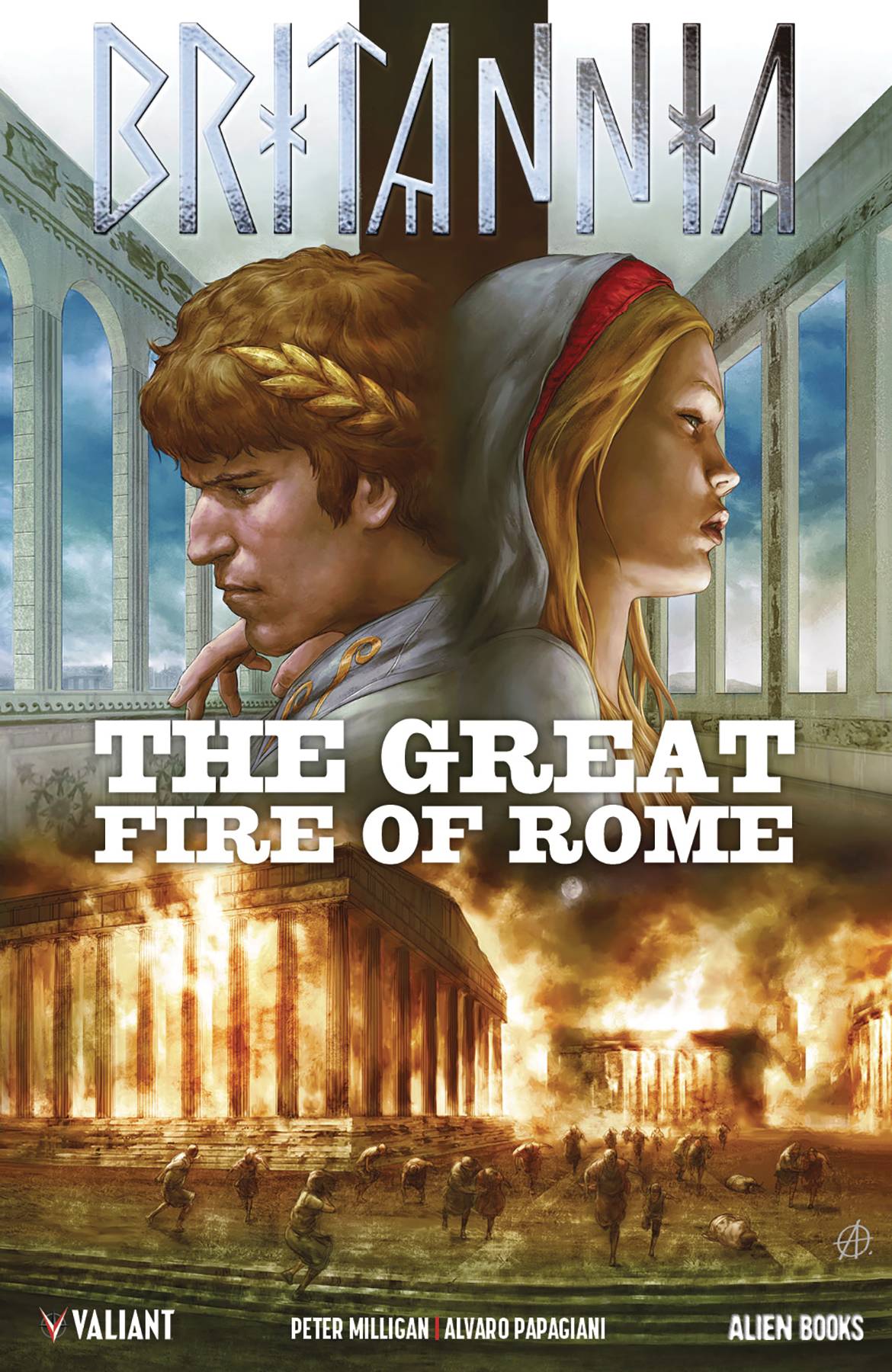 BRITANNIA GREAT FIRE OF ROME ONE SHOT CVR A ALESSIO