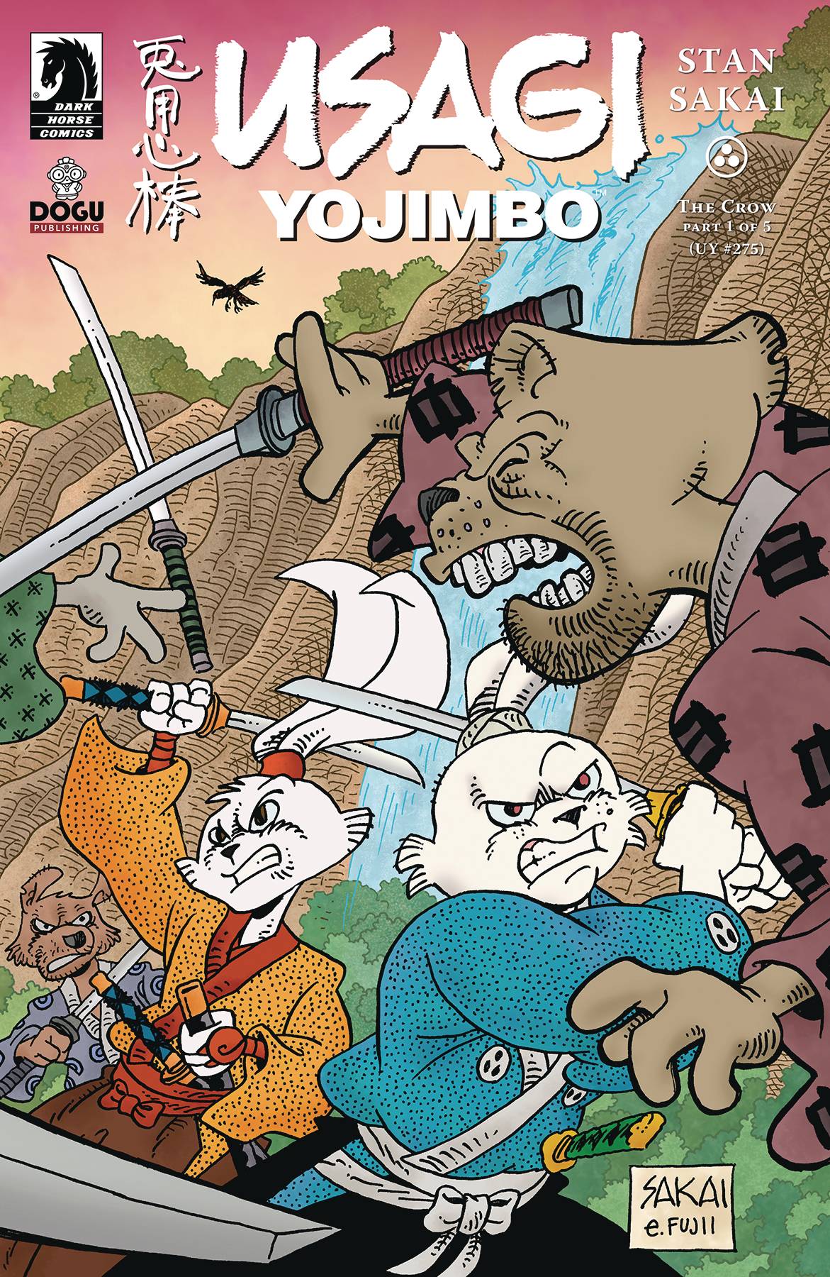 USAGI YOJIMBO CROW #1 CVR A SAKAI