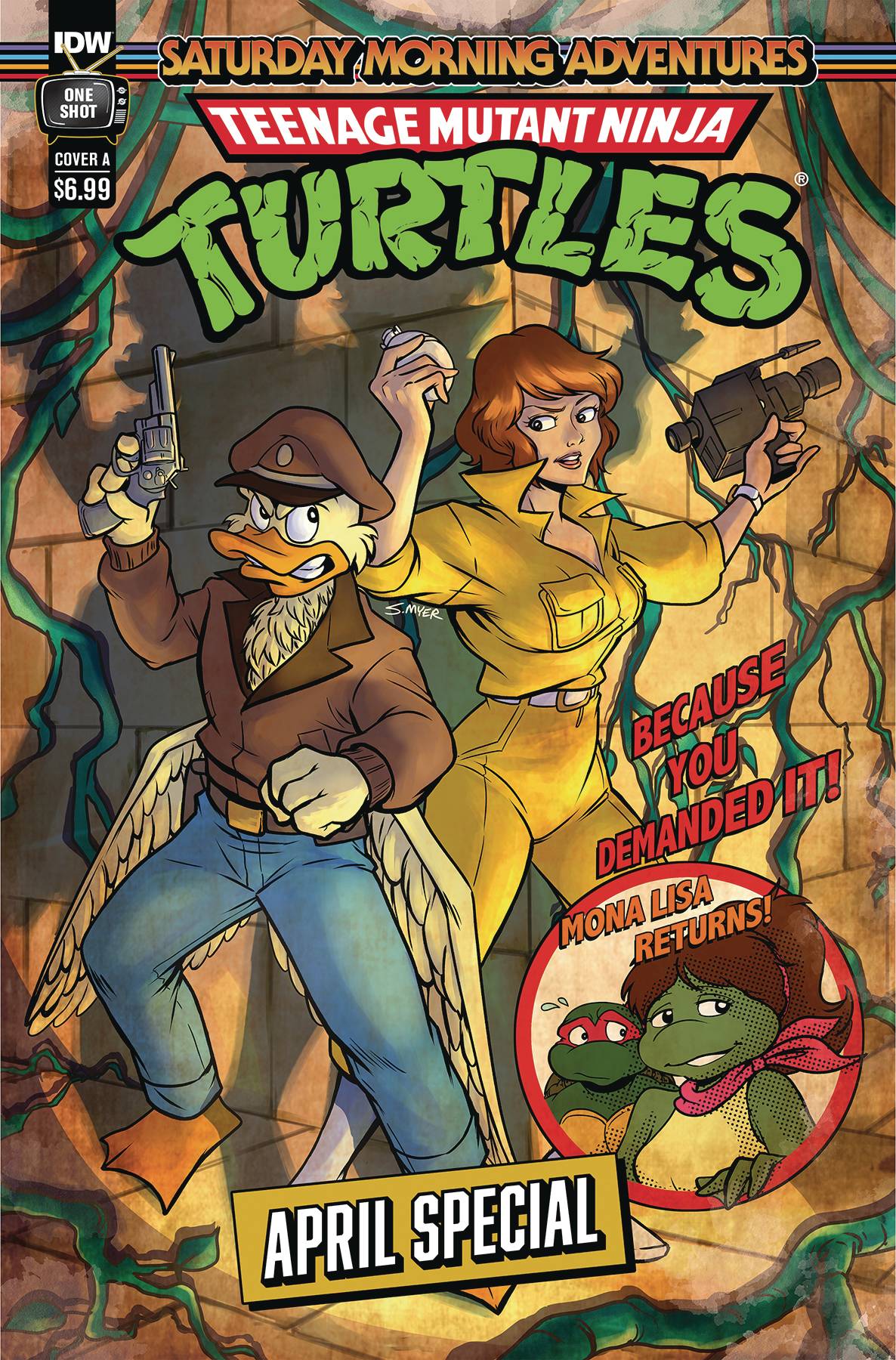 TMNT SATURDAY MORNING ADV APRIL SPECIAL #1 CVR A MYER