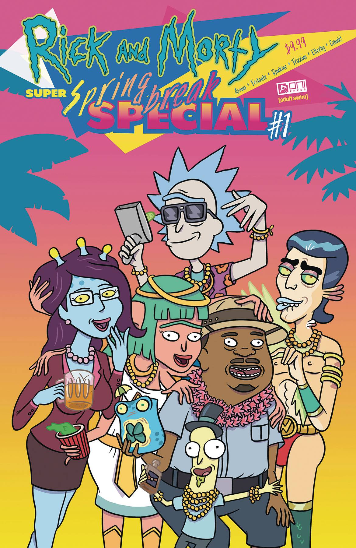 JAN241843 - RICK AND MORTY SUPER SPRING BREAK SPECIAL #1 CVR A RANKINE -  Previews World