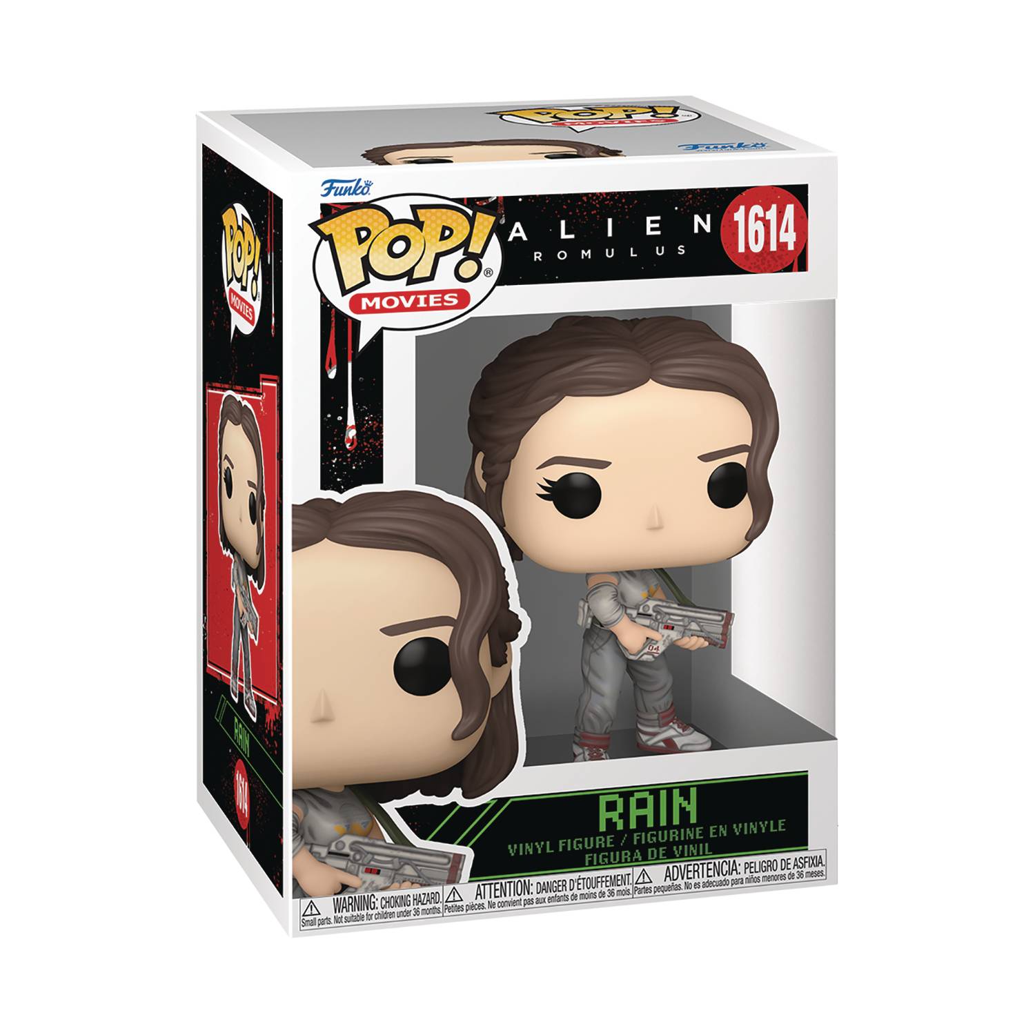 POP MOVIES ALIENS ROMULUS RAIN VIN FIG