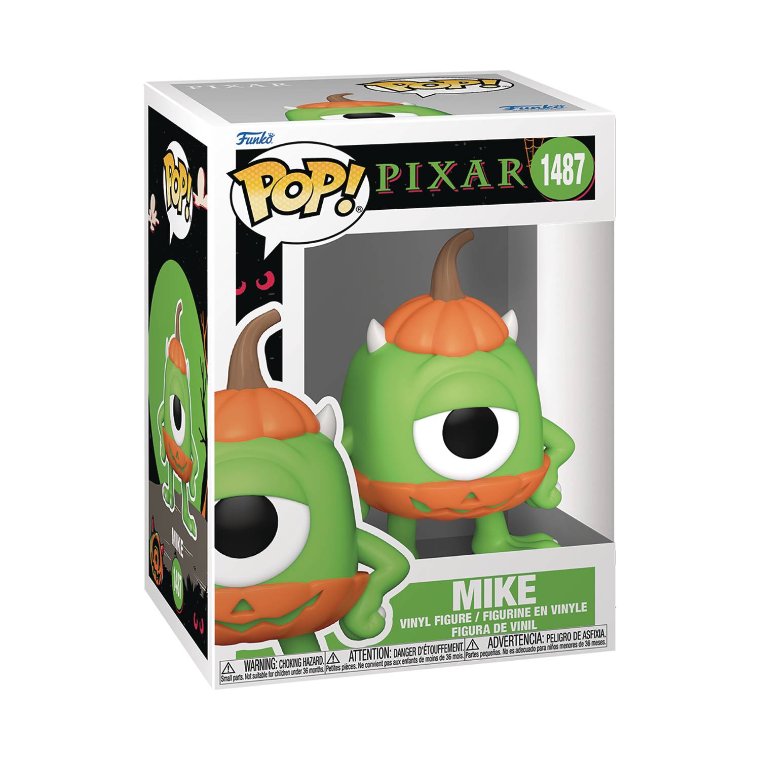 POP DISNEY PIXAR HALLOWEEN MIKE VIN FIG