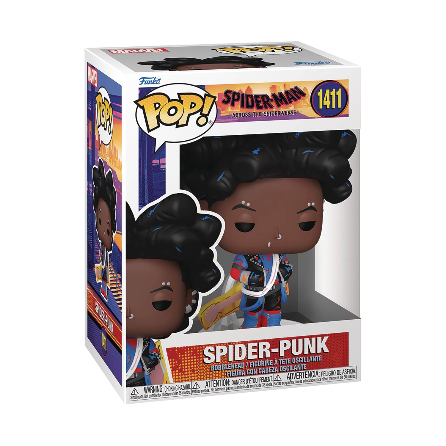 POP MARVEL SPIDER-MAN ATSV S2 SPIDER-PUNK UN VIN FIG