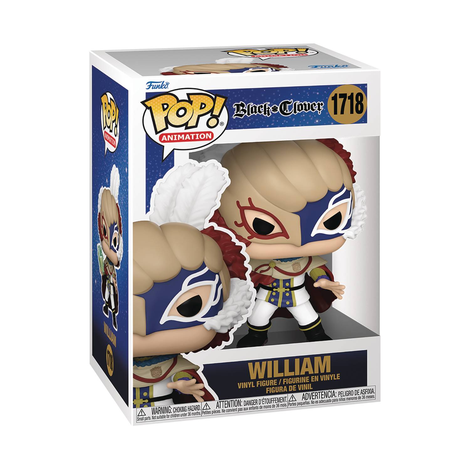 POP ANIMATION BLACK CLOVER WILLIAM VIN FIG