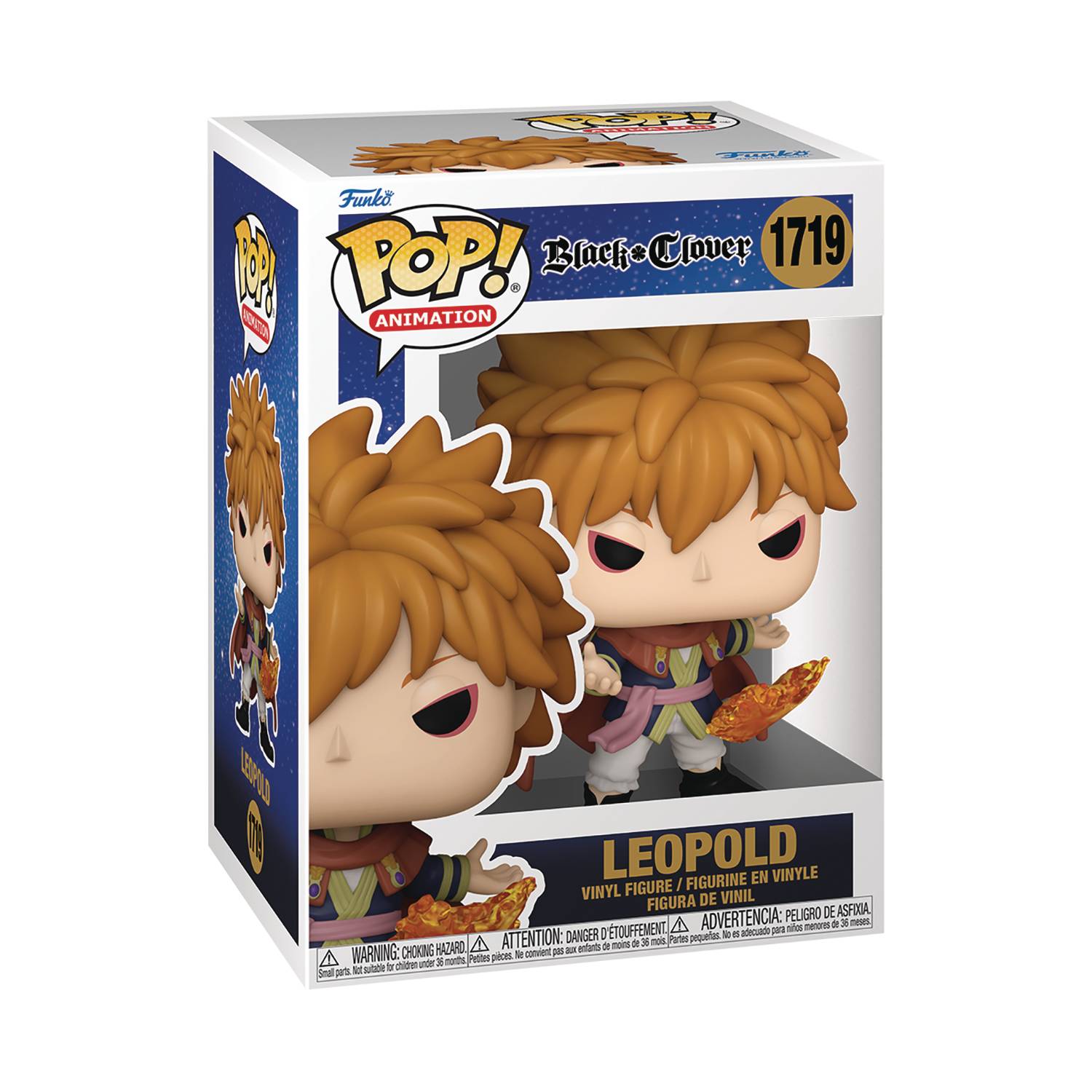 POP ANIMATION BLACK CLOVER LEOPOLD VIN FIG