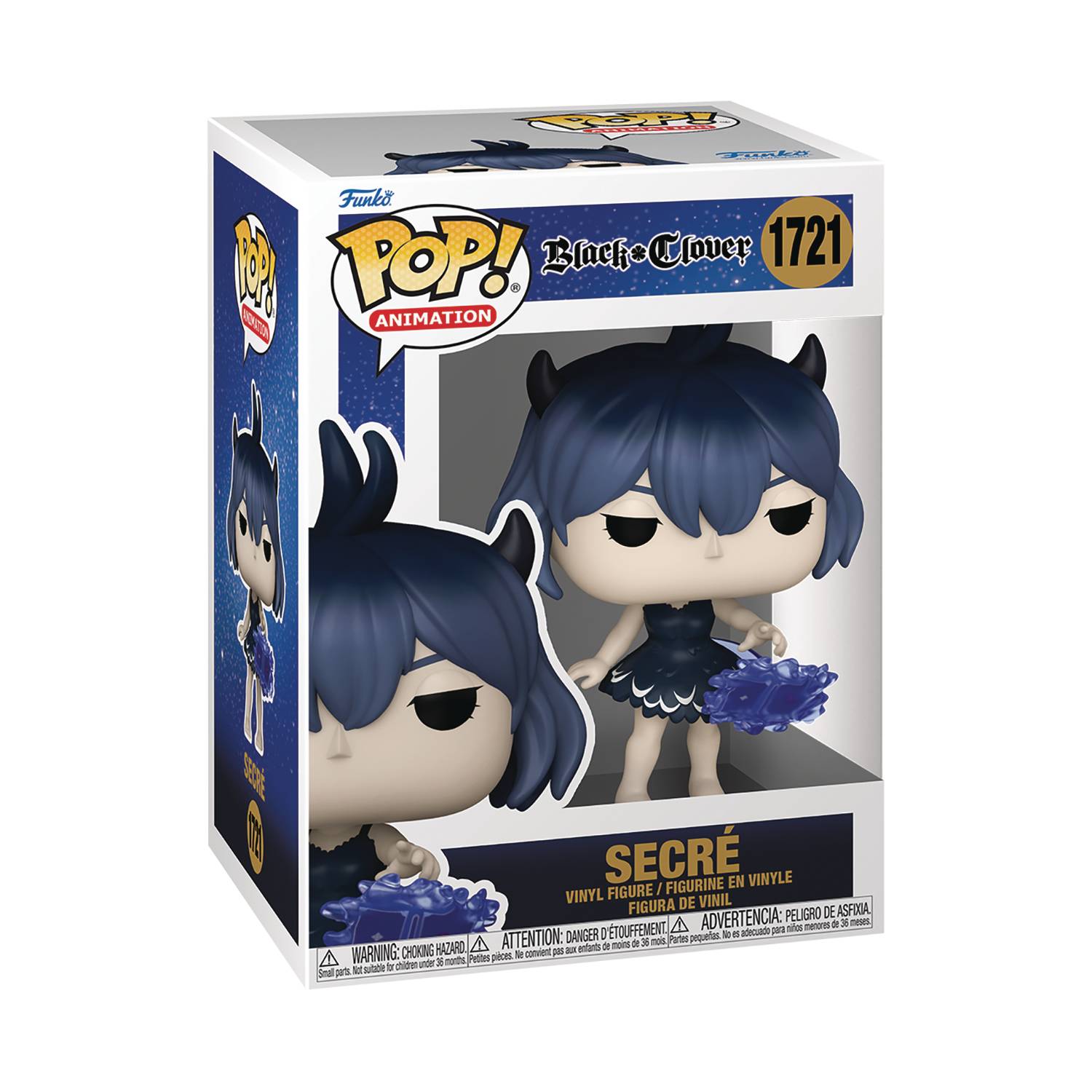 POP ANIMATION BLACK CLOVER SECRE W CH VIN FIG