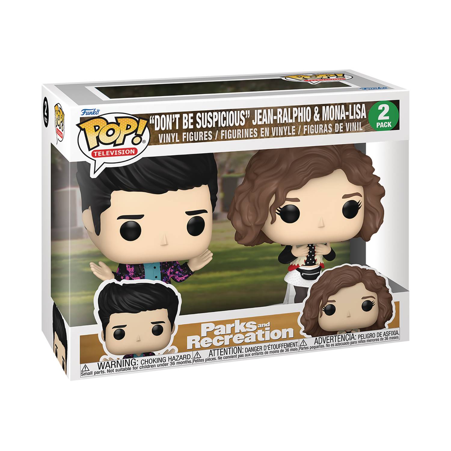 POP TV PARKS&REC 15TH MONA & JEAN 2PK VIN FIG