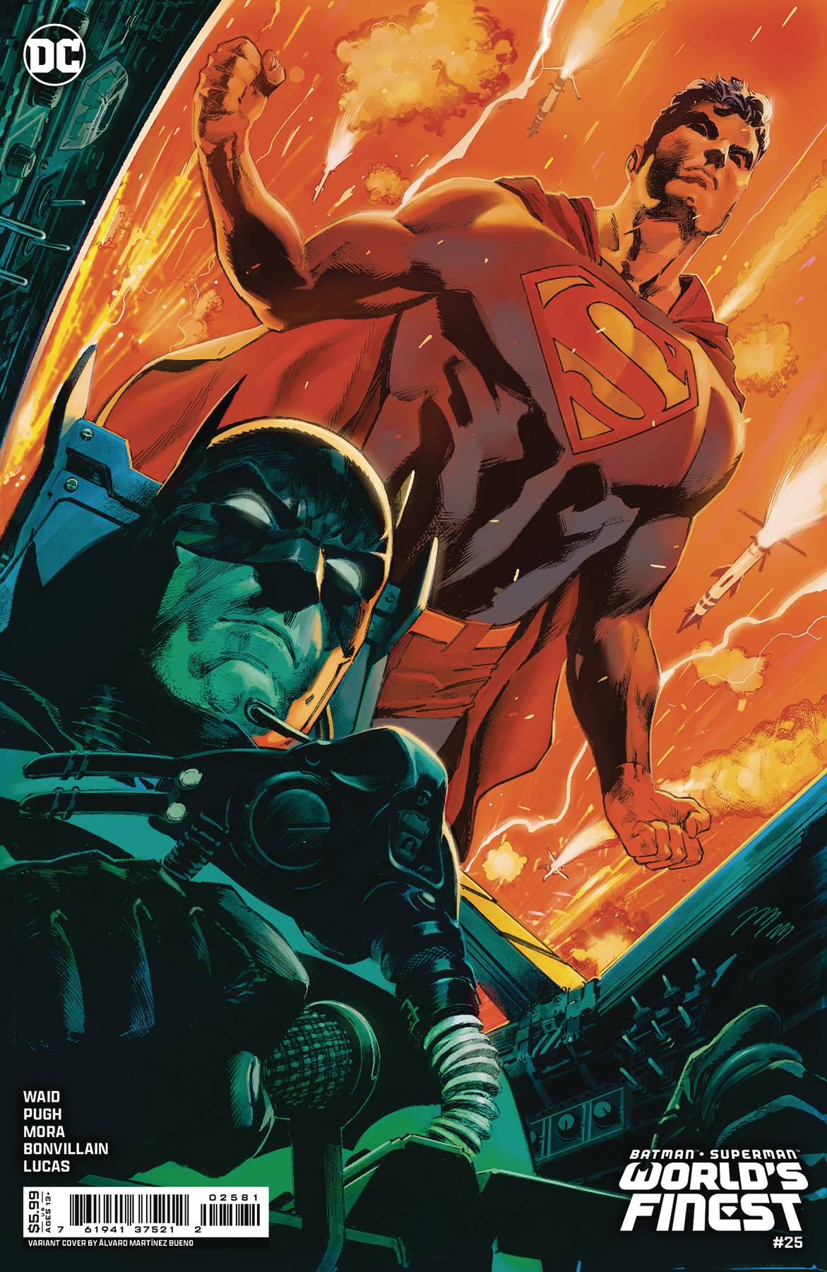 BATMAN SUPERMAN WORLDS FINEST #25 CVR F MARTINEZ BUENO - PRE ORDER [FOC 24.02]