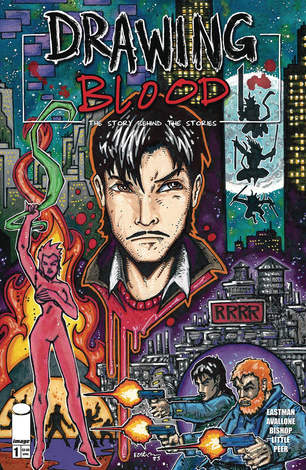 DRAWING BLOOD #1 (OF 12) CVR A EASTMAN