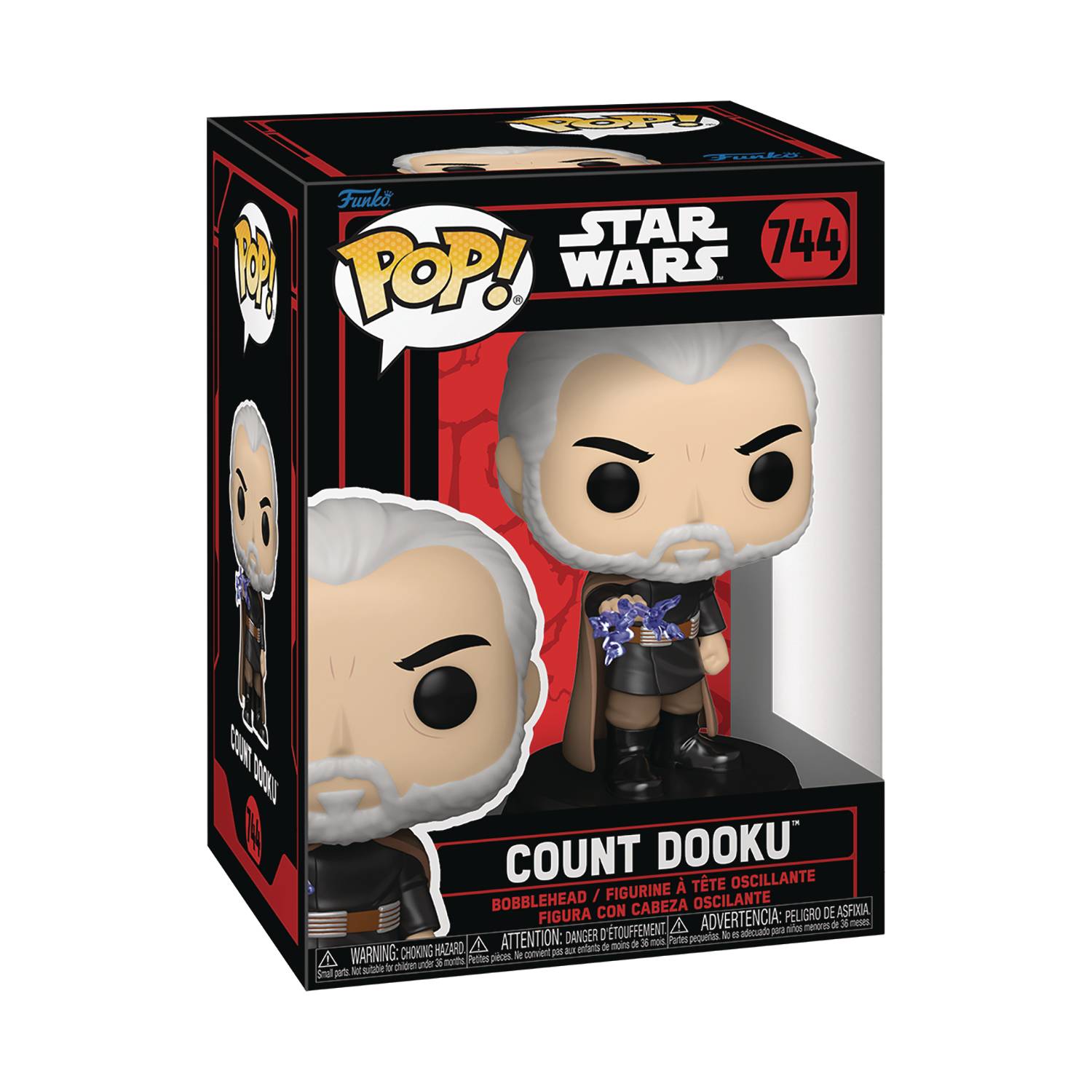 POP STAR WARS DARKSIDE COUNT DOOKU VIN FIG