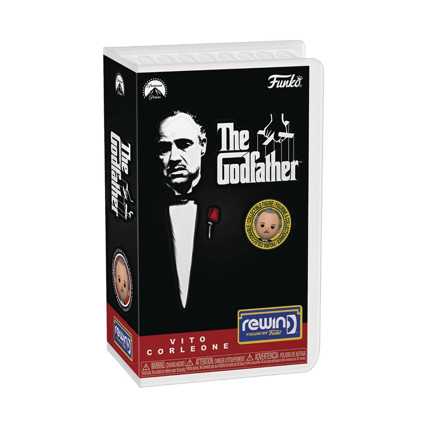 FUNKO POP REWIND THE GODFATHER VITO W/CH VIN FIG