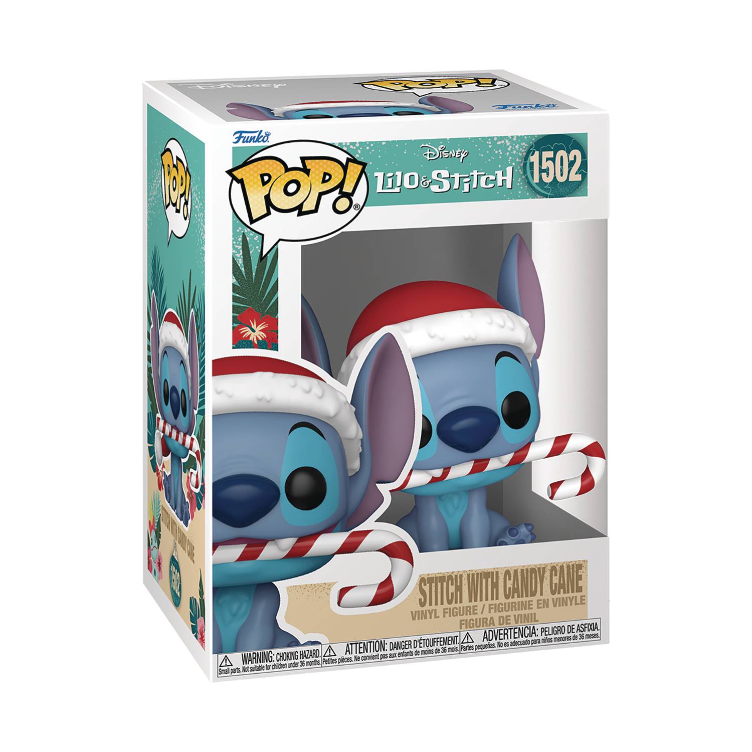 POP DISNEY STITCH HOLIDAY STITCH W CANDY CANE VIN FIG