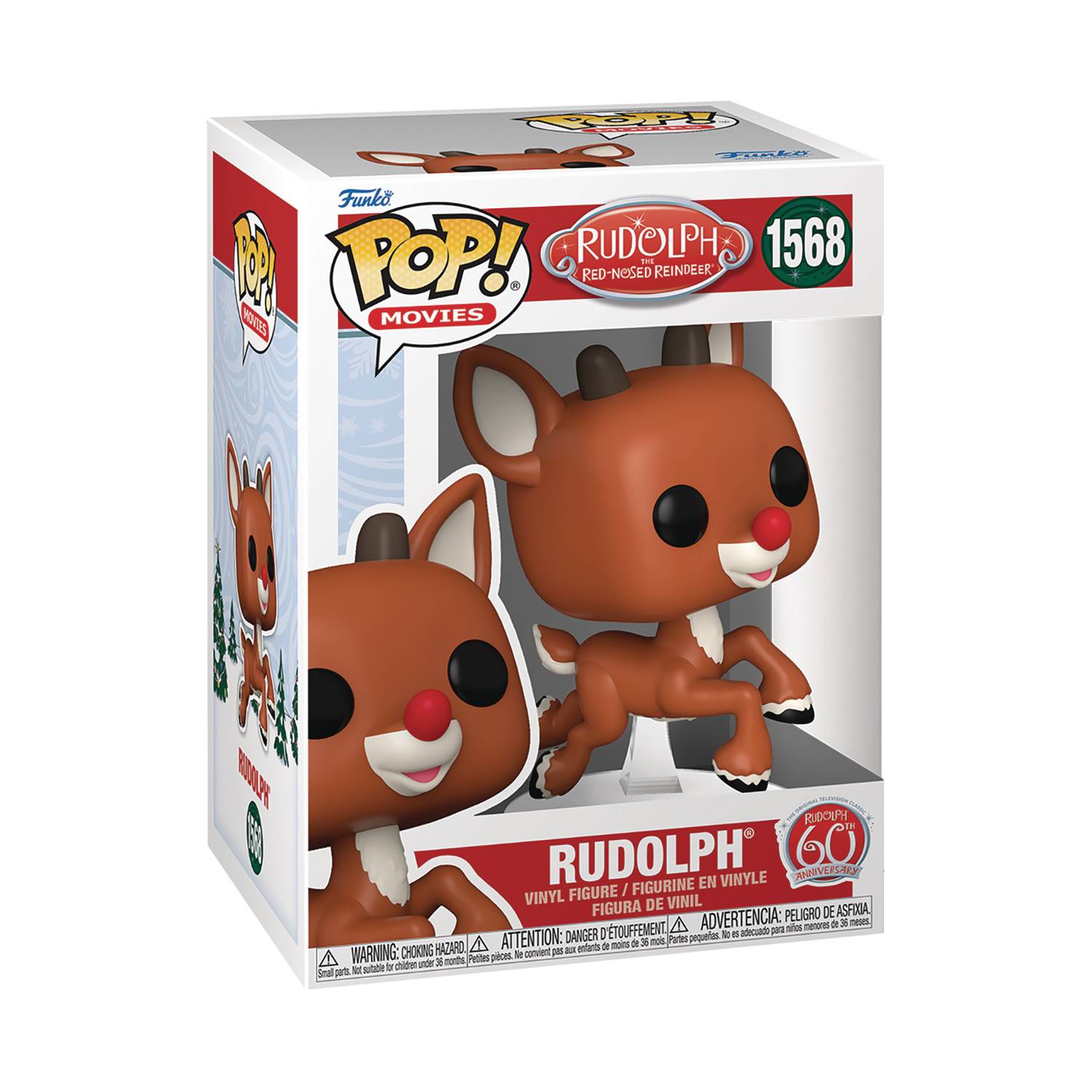 POP MOVIES RUDOLPH S4 RUDOLPH FLYING VIN FIG