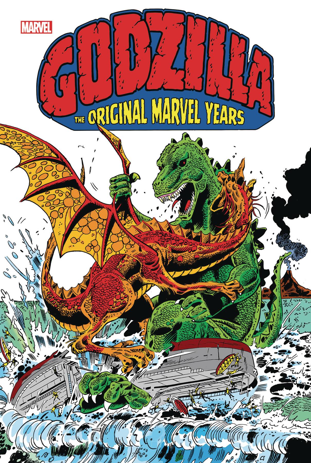 GODZILLA ORIGINAL MARVEL YEARS OMNIBUS HC WAR GIANTS DM VAR