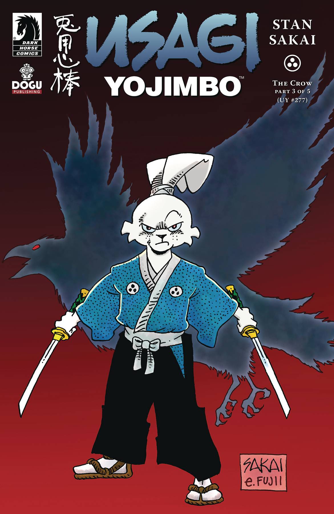 USAGI YOJIMBO CROW #3 CVR A SAKAI