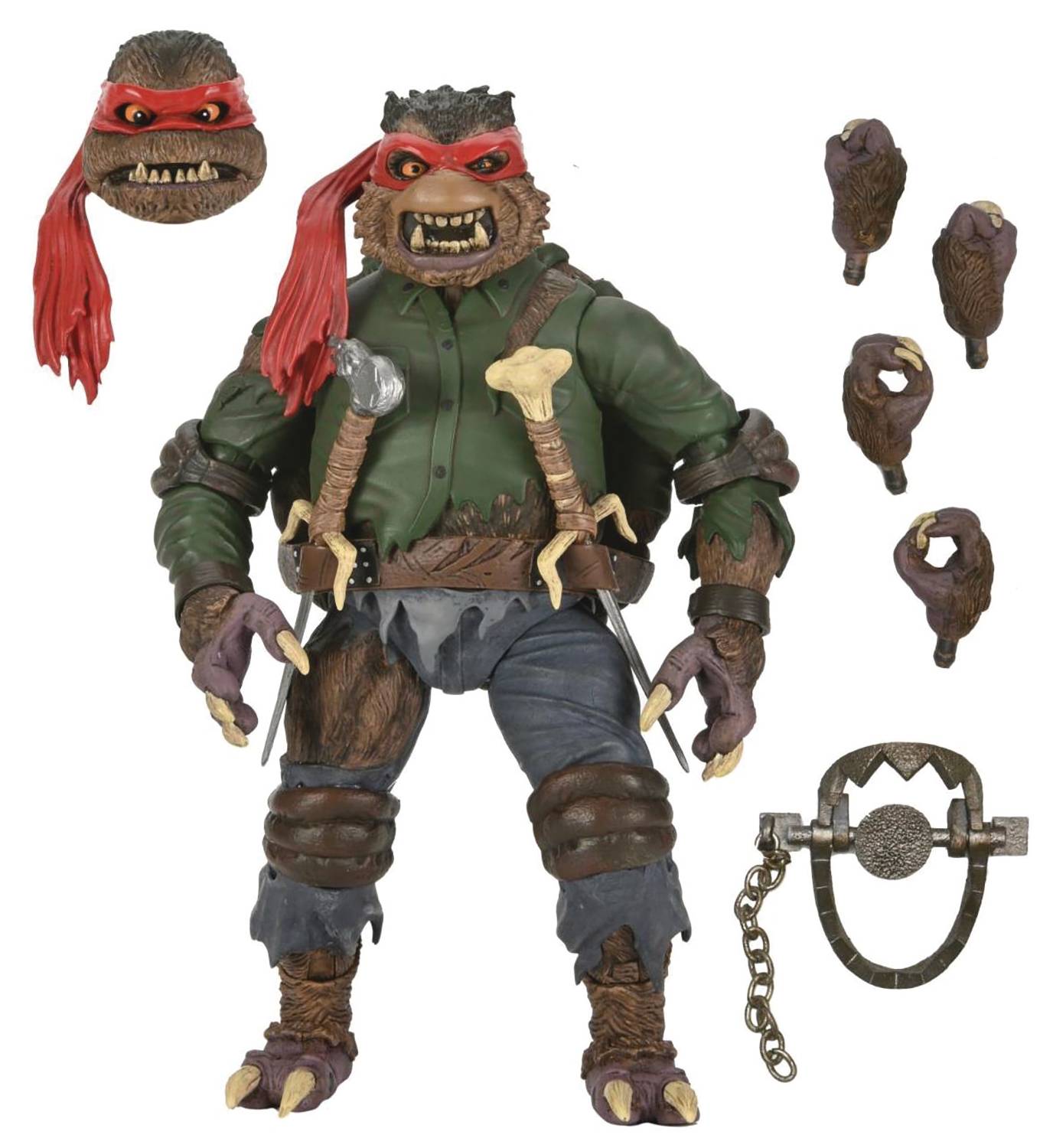 TMNT X UM ULT RAPHAEL WOLFMAN 7IN AF