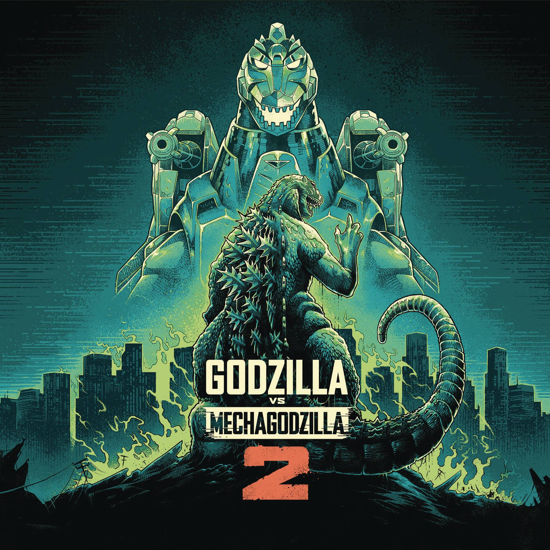 GODZILLA VS MECHAGODZILLA II MOTION PICTURE SOUNDTRACK VINYL