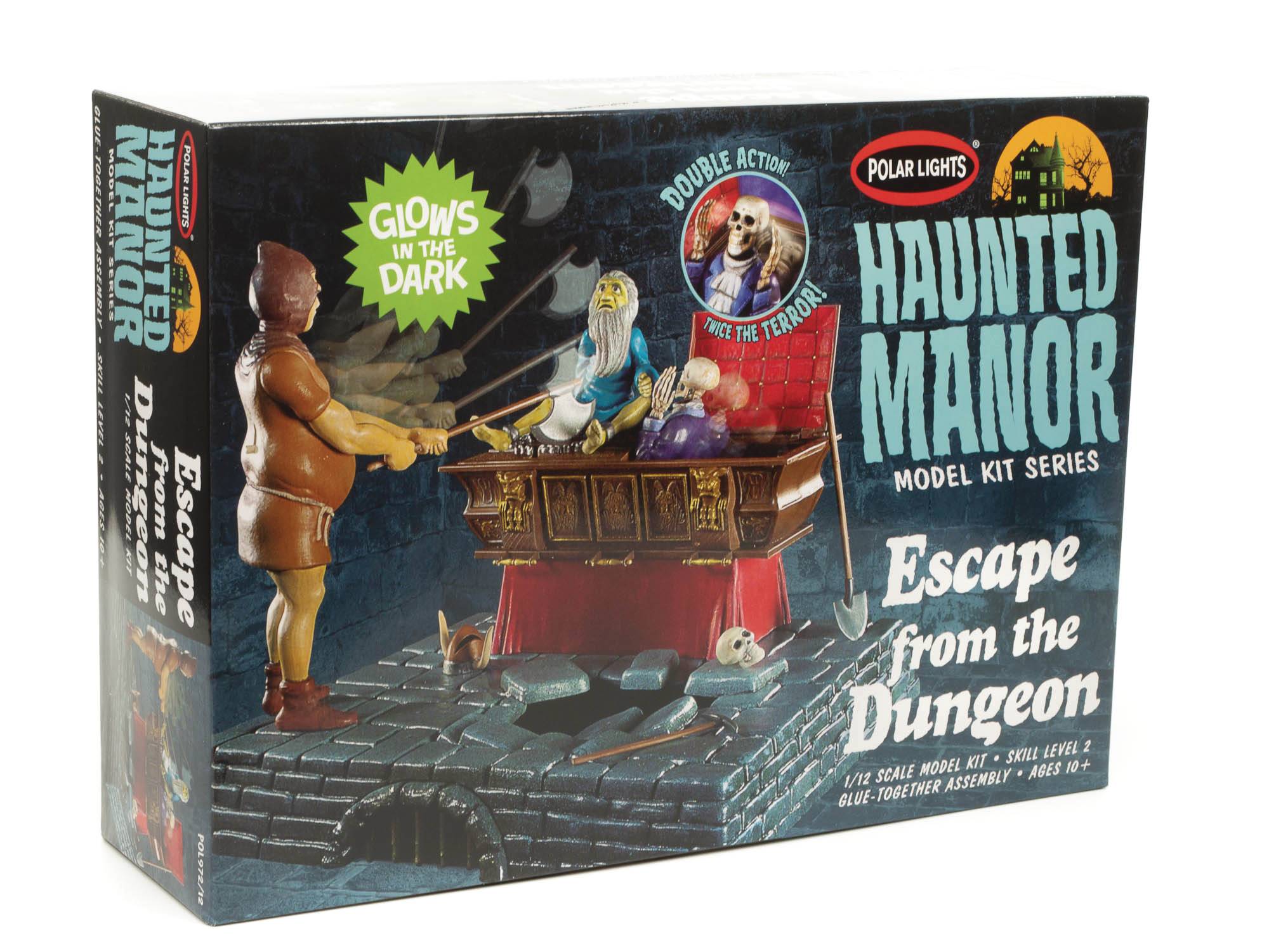 HAUNTED MANOR ESCAPE FROM DUNGEON POLAR LIGHTS 1/12 MDL KIT