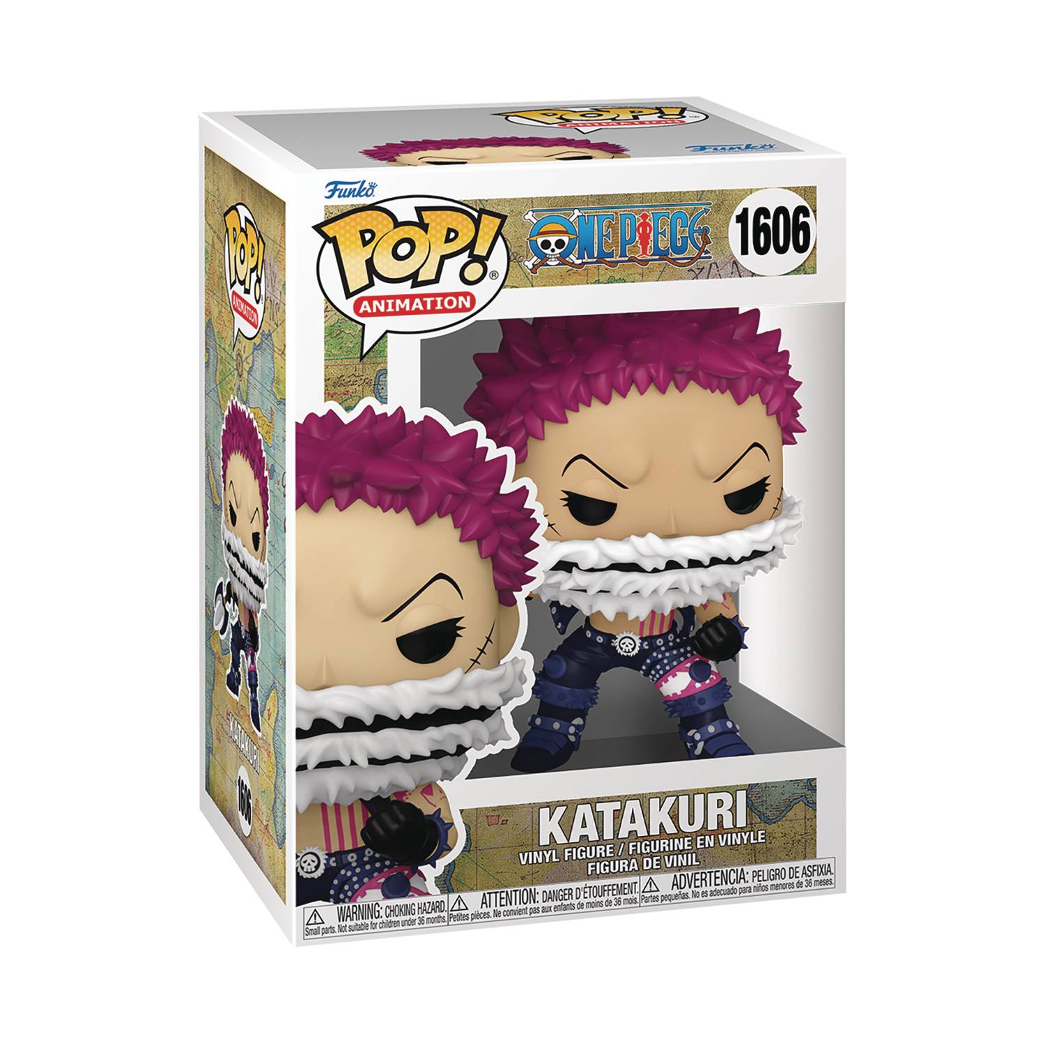 POP ANIMATION ONE PIECE KATAKURI VINYL FIGURE