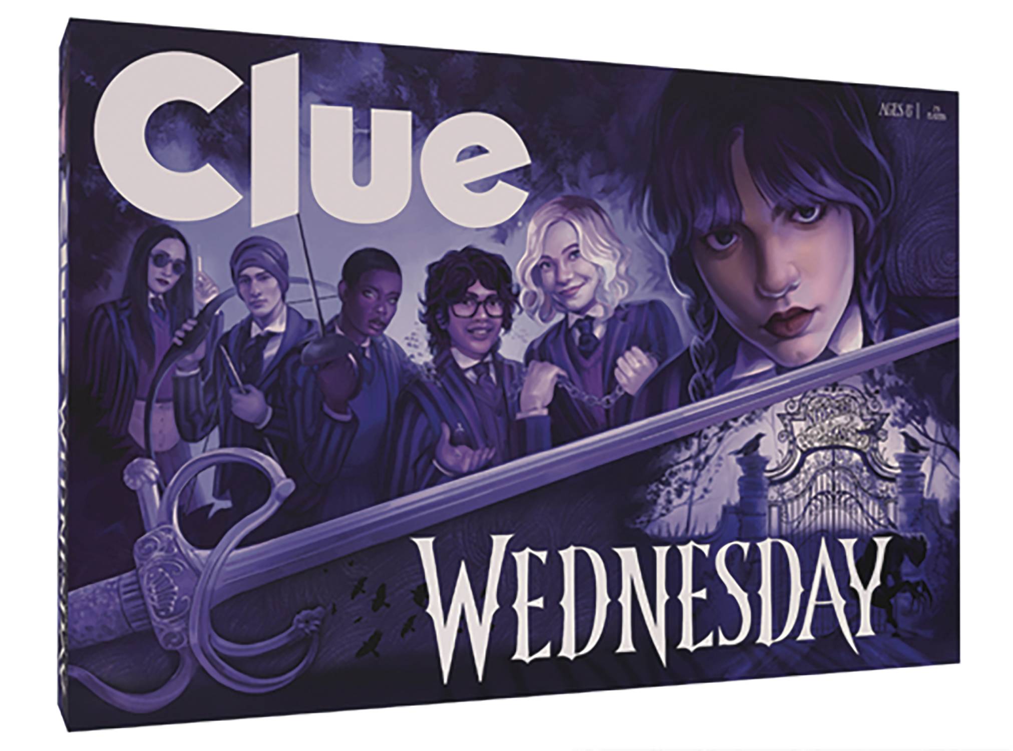 CLUE WEDNESDAY BOARD GAME