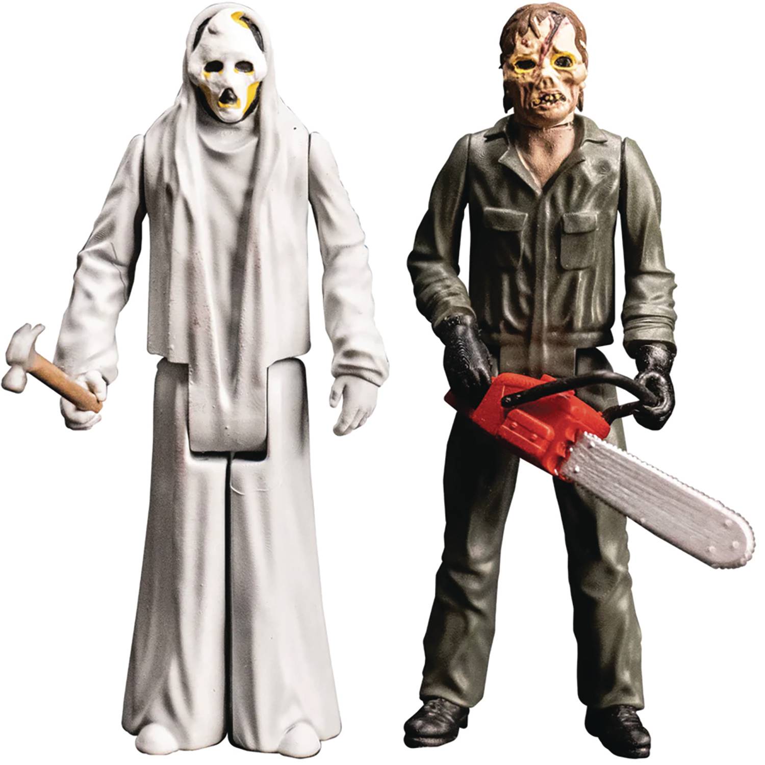 HAUNT GHOST & ZOMBIE 3.75IN FIGURE 2 PACK  (O/A)