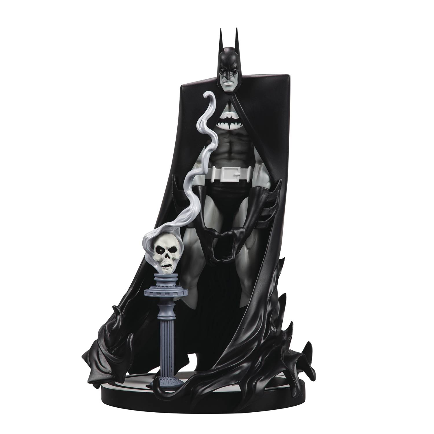 DC DIR BATMAN B&W BATMAN BY SIENKIEWICZ STATUE