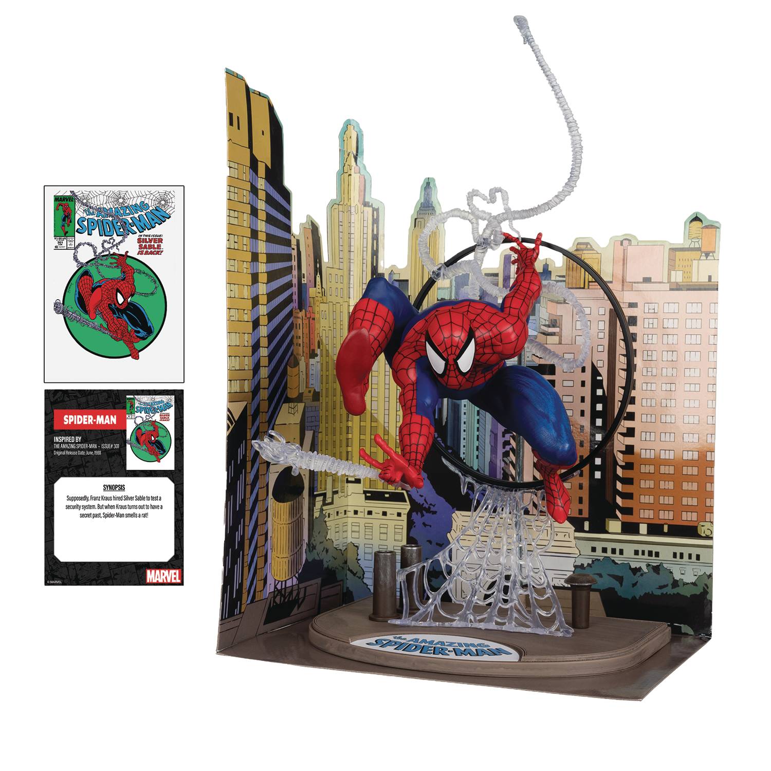 MCFARLANE MARVEL WV1 AMAZING SPIDER-MAN #301 1/6 SCALE FIG (