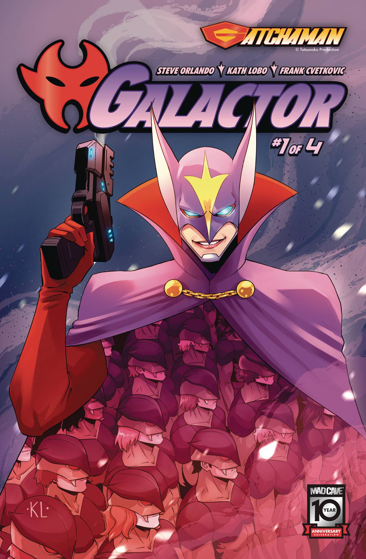 GATCHAMAN GALACTOR #1 (OF 4) CVR A KATH LOBO