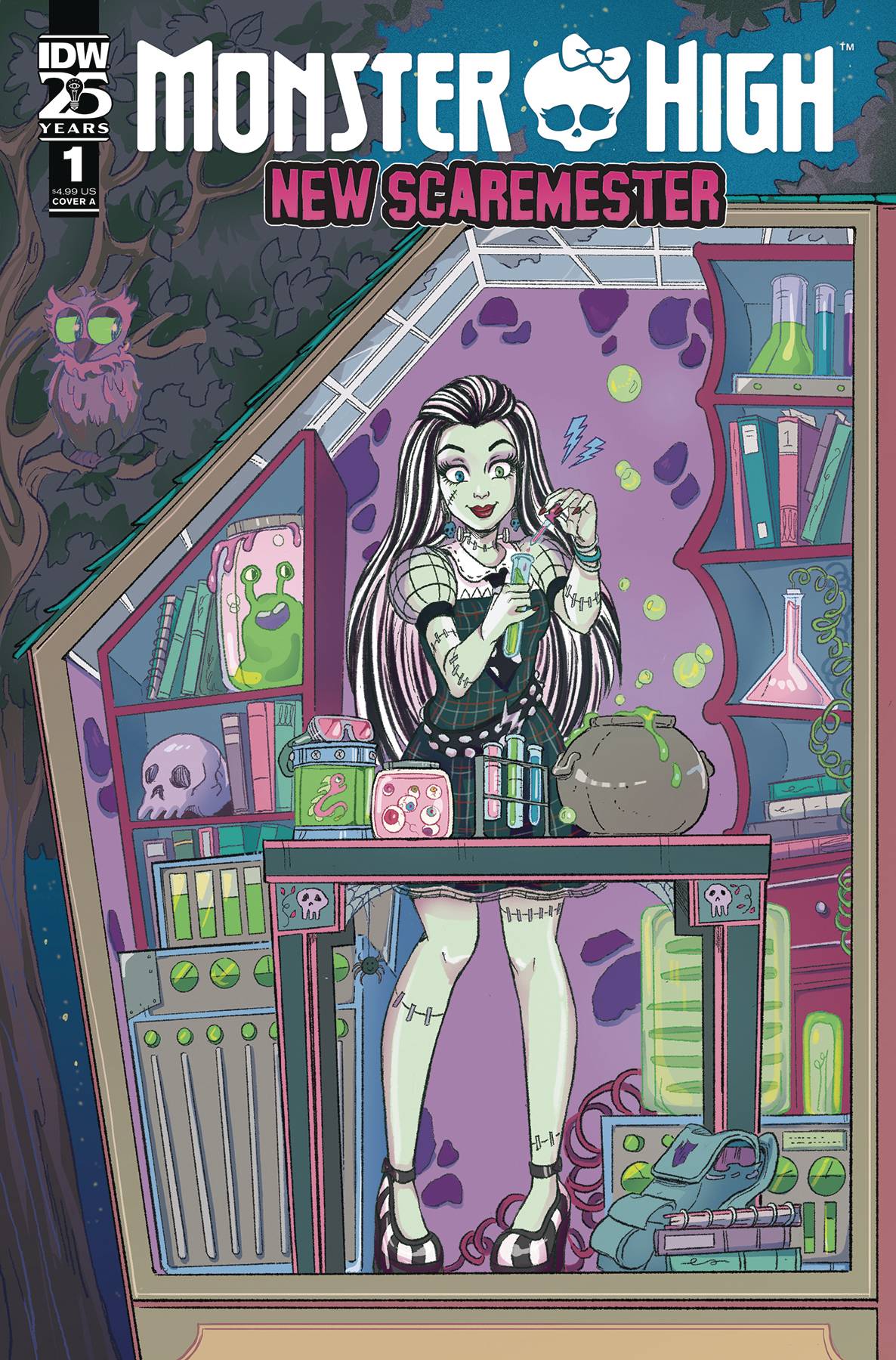 MONSTER HIGH NEW SCAREMESTER #1 CVR A JOVELLANOS