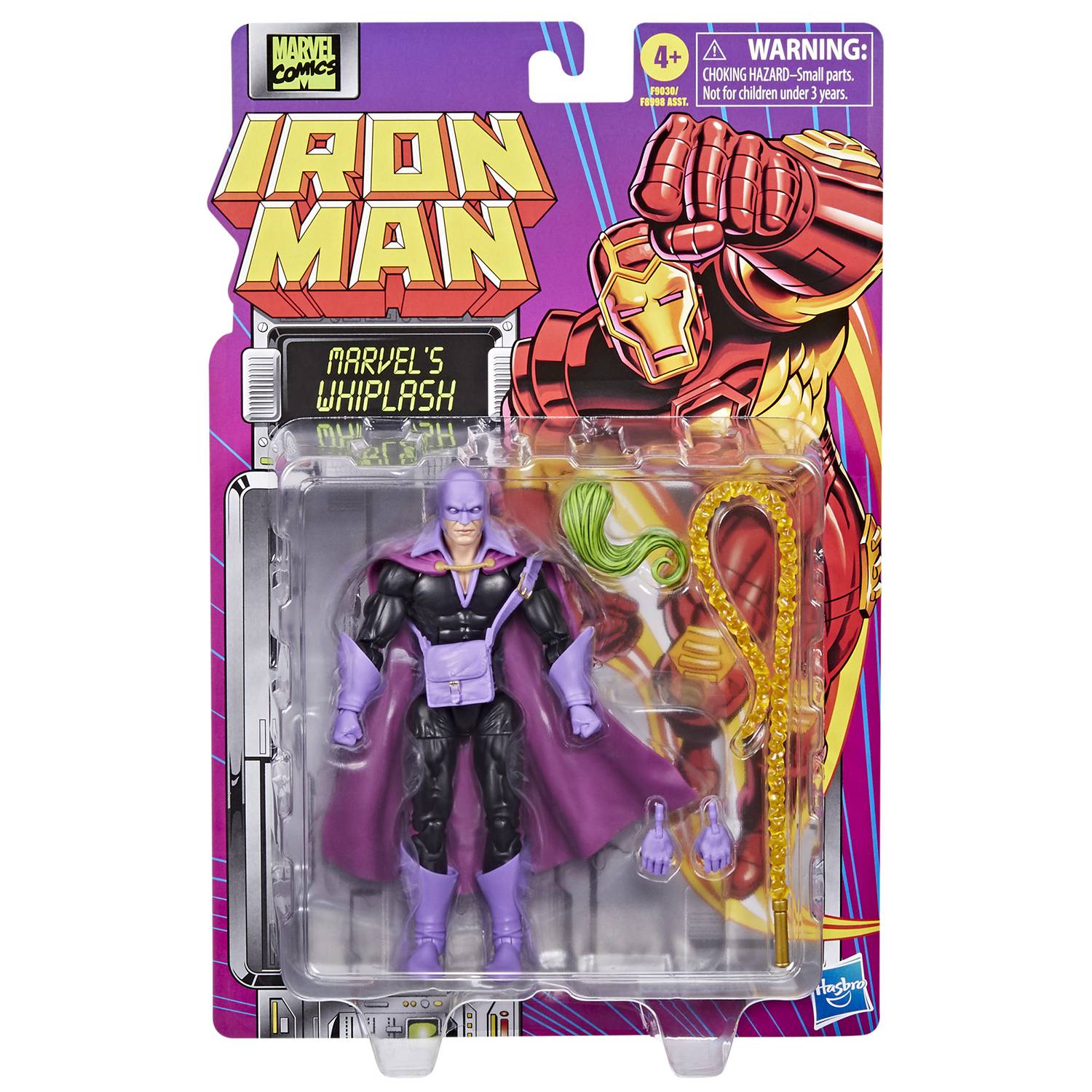 IRON MAN LEGENDS RETRO 6IN WHIPLASH AF